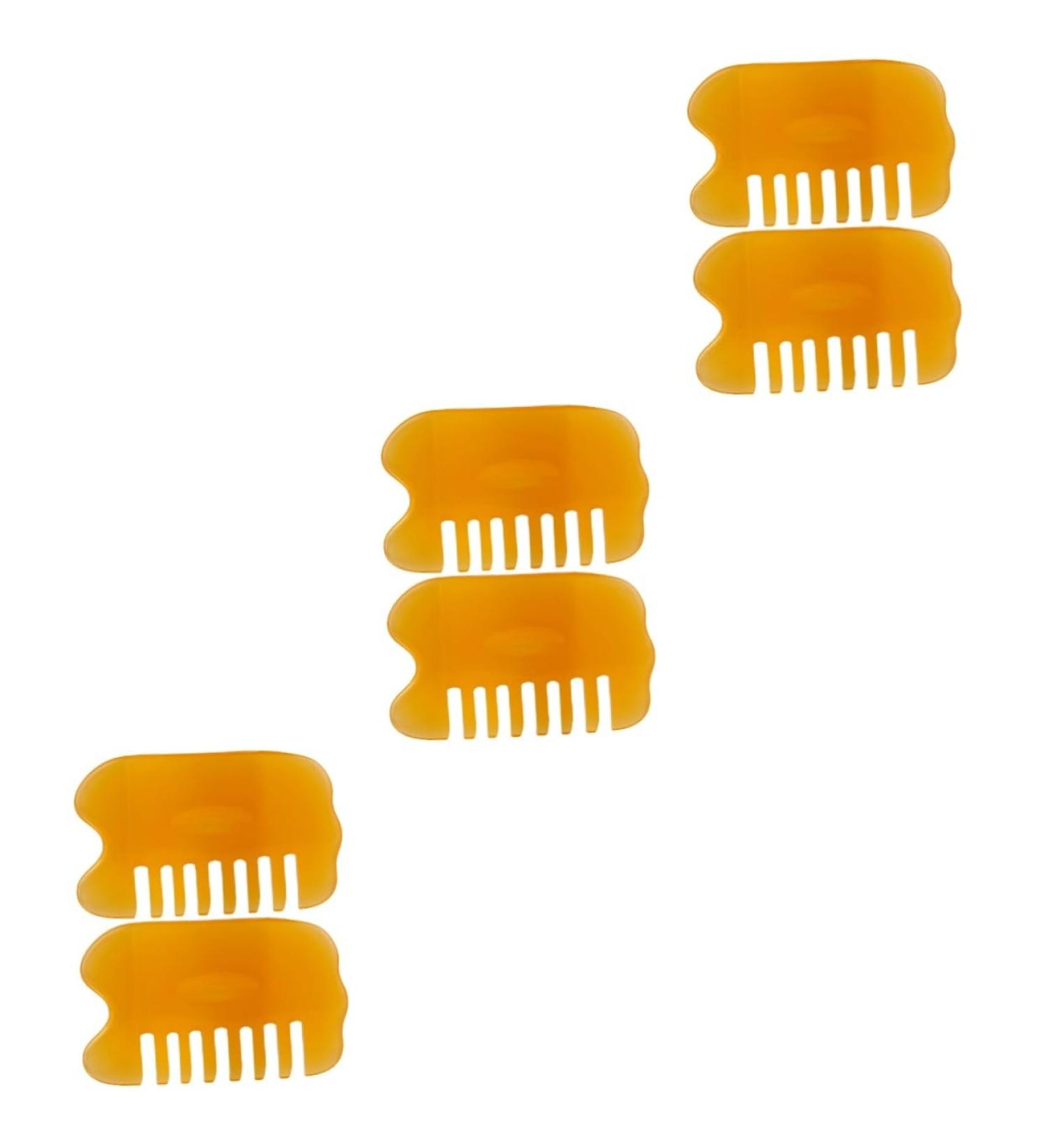 Beaupretty Acupuncture Massage Tools - 6 Stk Face & Scalp Massage Devices Heat Jade & Beeswax 9.5x5.8x1cm - International Shipping Available - Buy Online on GoSupps.com