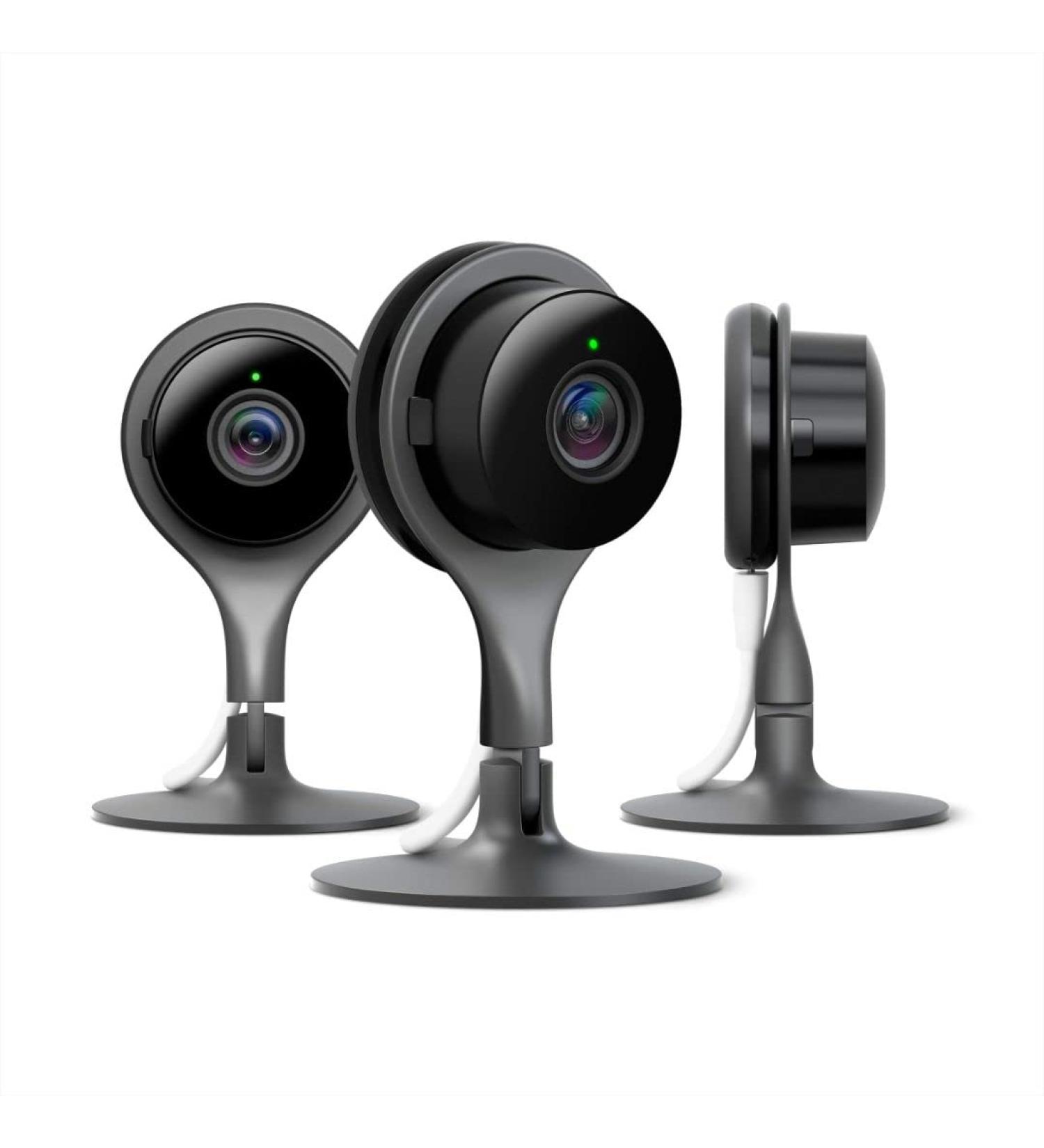 Google Nest Cam Indoor 3 Pack - Home Security Surveillance Camera - Phone Control, Mobile Alerts, Live Video, Night Vision - 1st Gen 3 Count - Buy Online on GoSupps.com