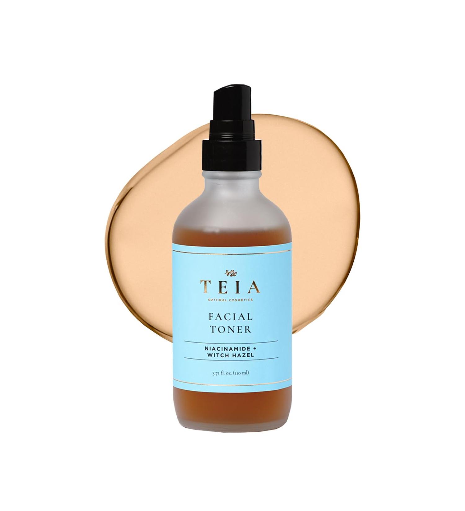 TEIA Cosmetics Natural Alcohol-Free Niacinamide Facial Toner | Vegan Cruelty-Free & Non-Toxic - Shop Internationally - Buy Online on GoSupps.com