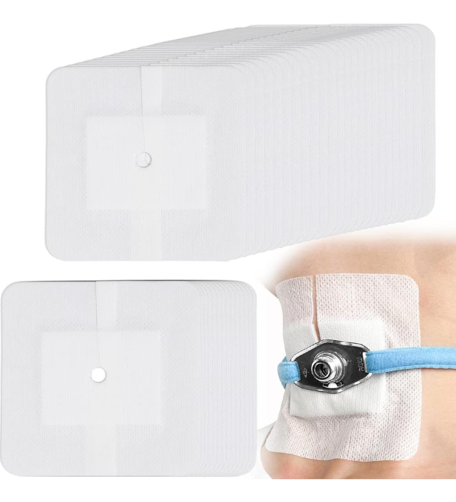 Tracheostomy Tube Holder Covers - Stoma Protector & Care Kit (Pack of 20) - Buy Online on GoSupps.com