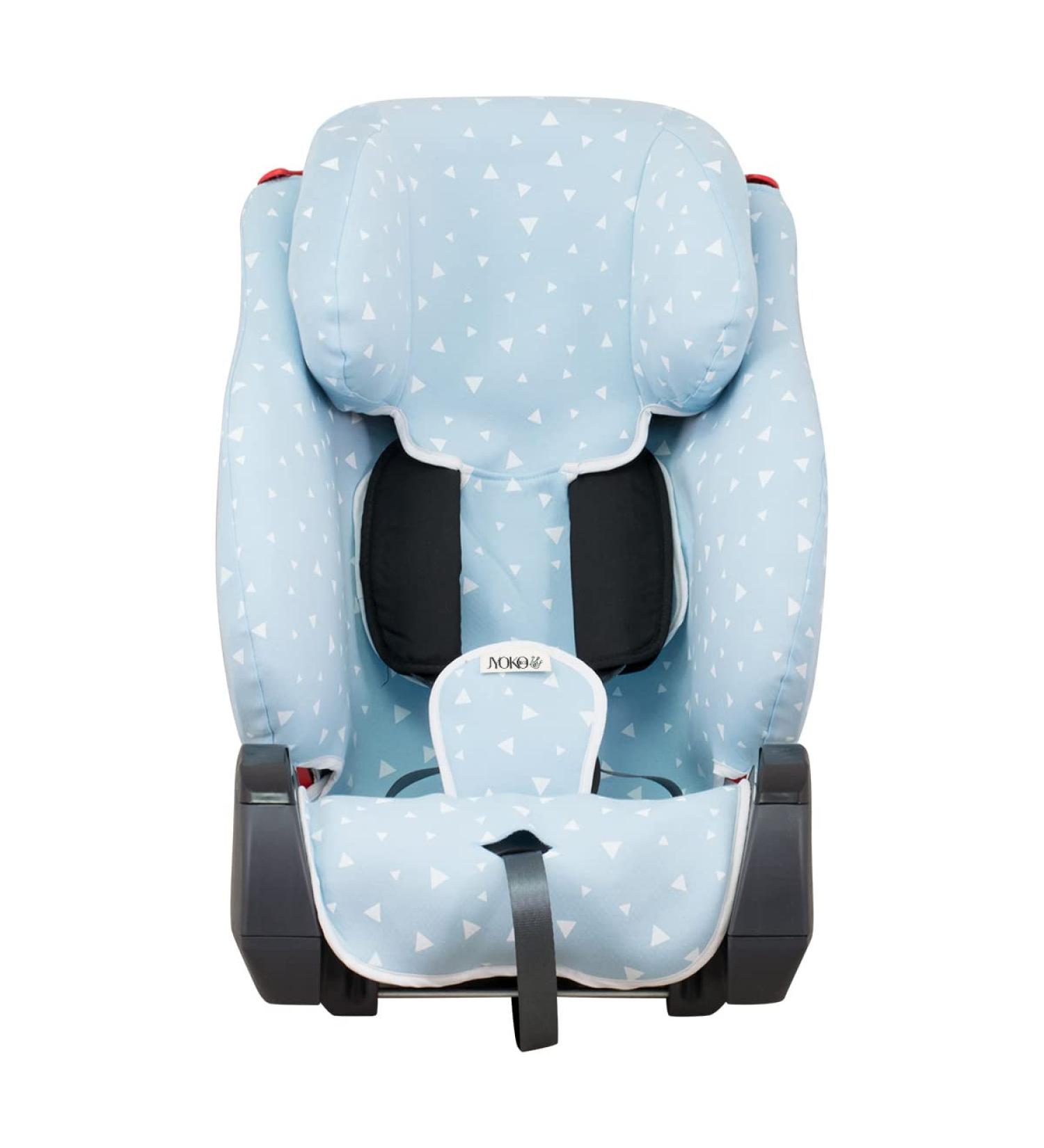 JANABEBE JYOKO Kids Car Seat Cover Liner for Klippan Century & Triofix - Blue Sparkles - Buy Online on GoSupps.com