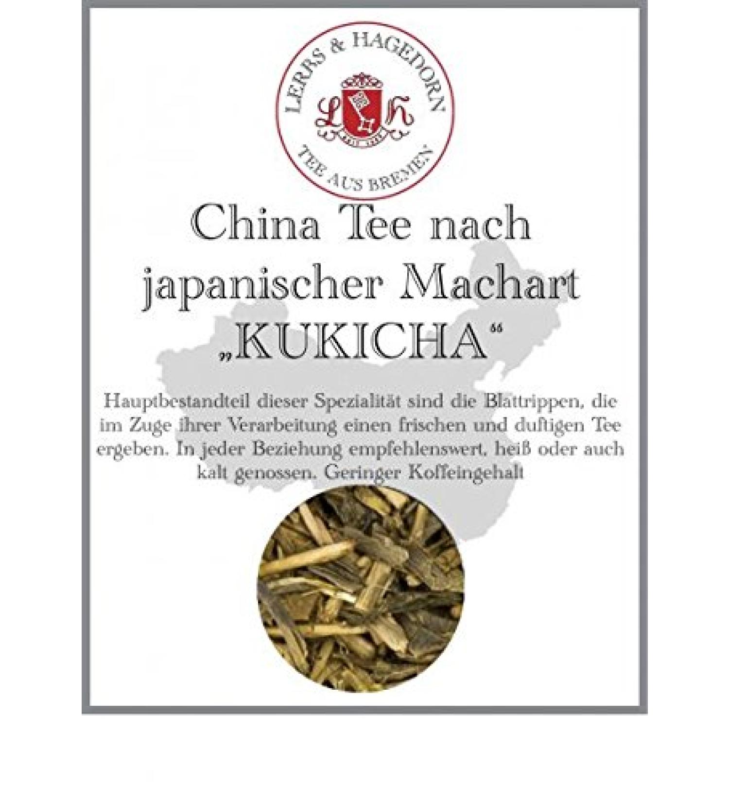  Lerbs & Hagedorn Chinese Japanese type tea "KUKICHA" 2 kg - Buy Online on GoSupps.com
