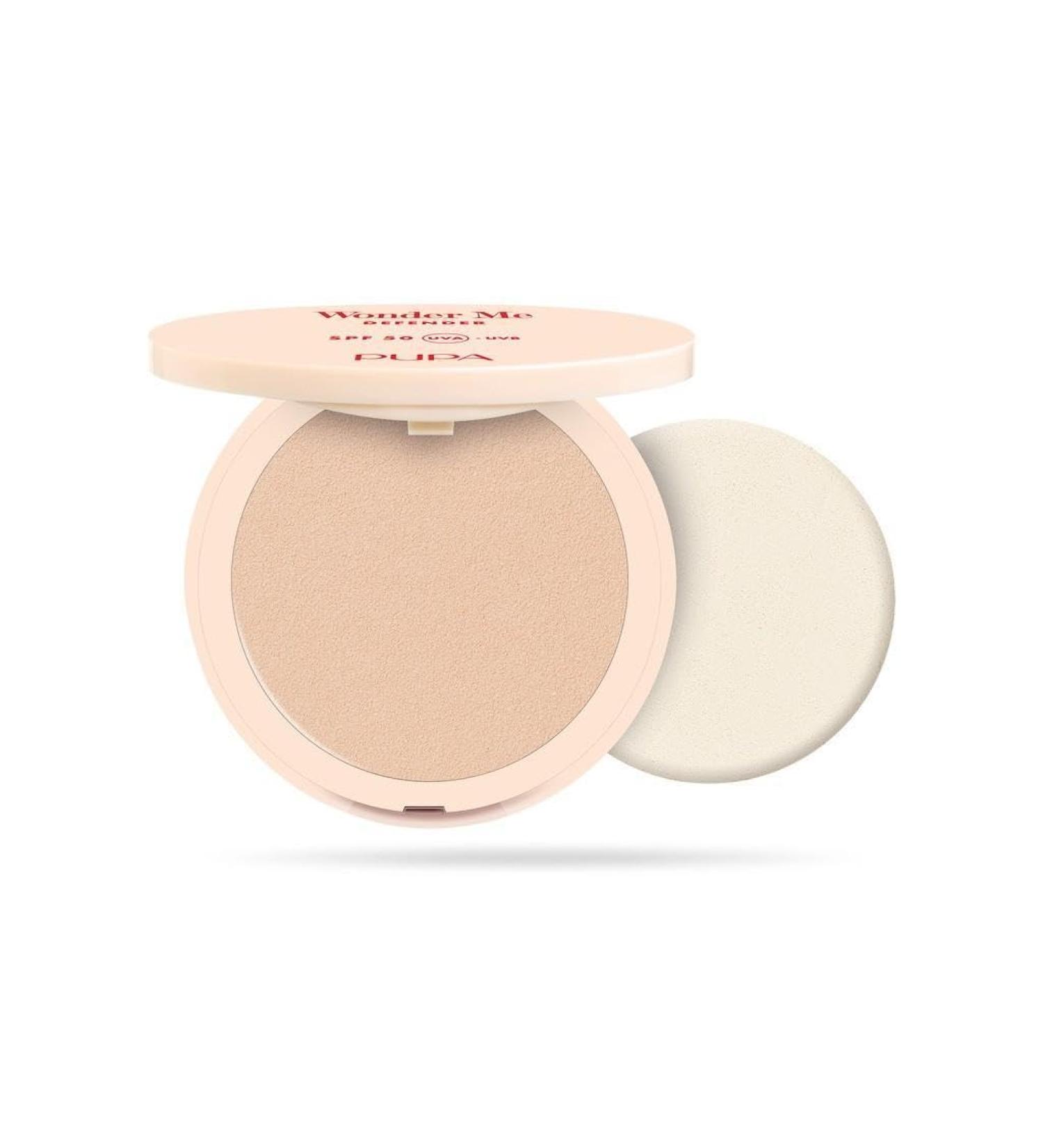 Pupa Wonder Me Defender SPF 50 Foundation with Balmy effect high protection and lightness 002 neutral beige G85