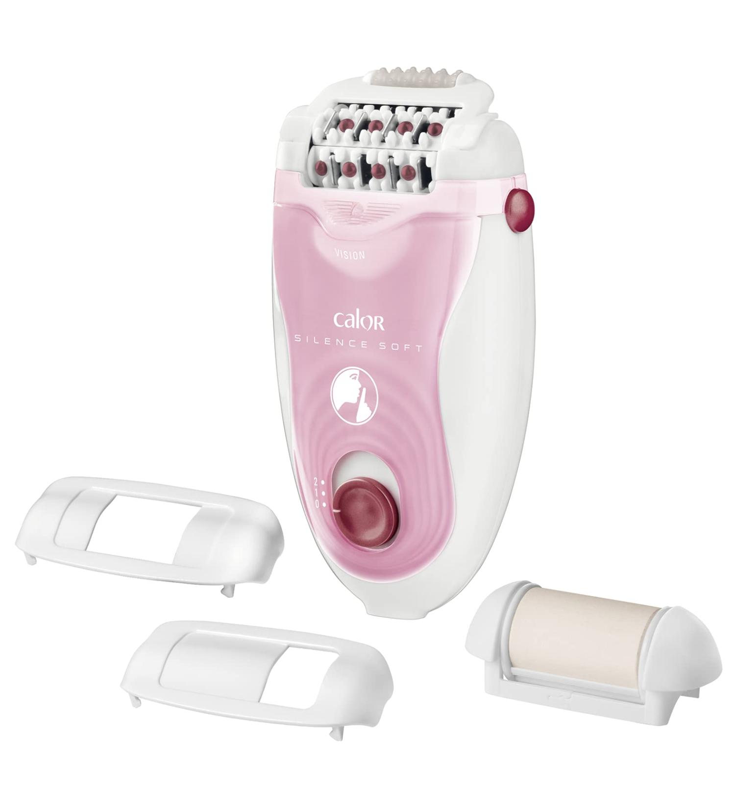 Calor Silence Soft 24 Tweezers Epilator - 4.8W Pink & White | International Shipping Available - Buy Online on GoSupps.com
