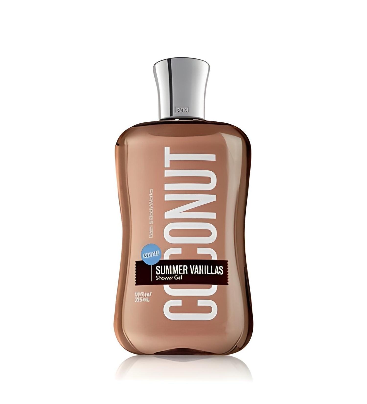 Bath & Body Works Signature Vanillas Coconut Shower Gel 10 Fl Oz