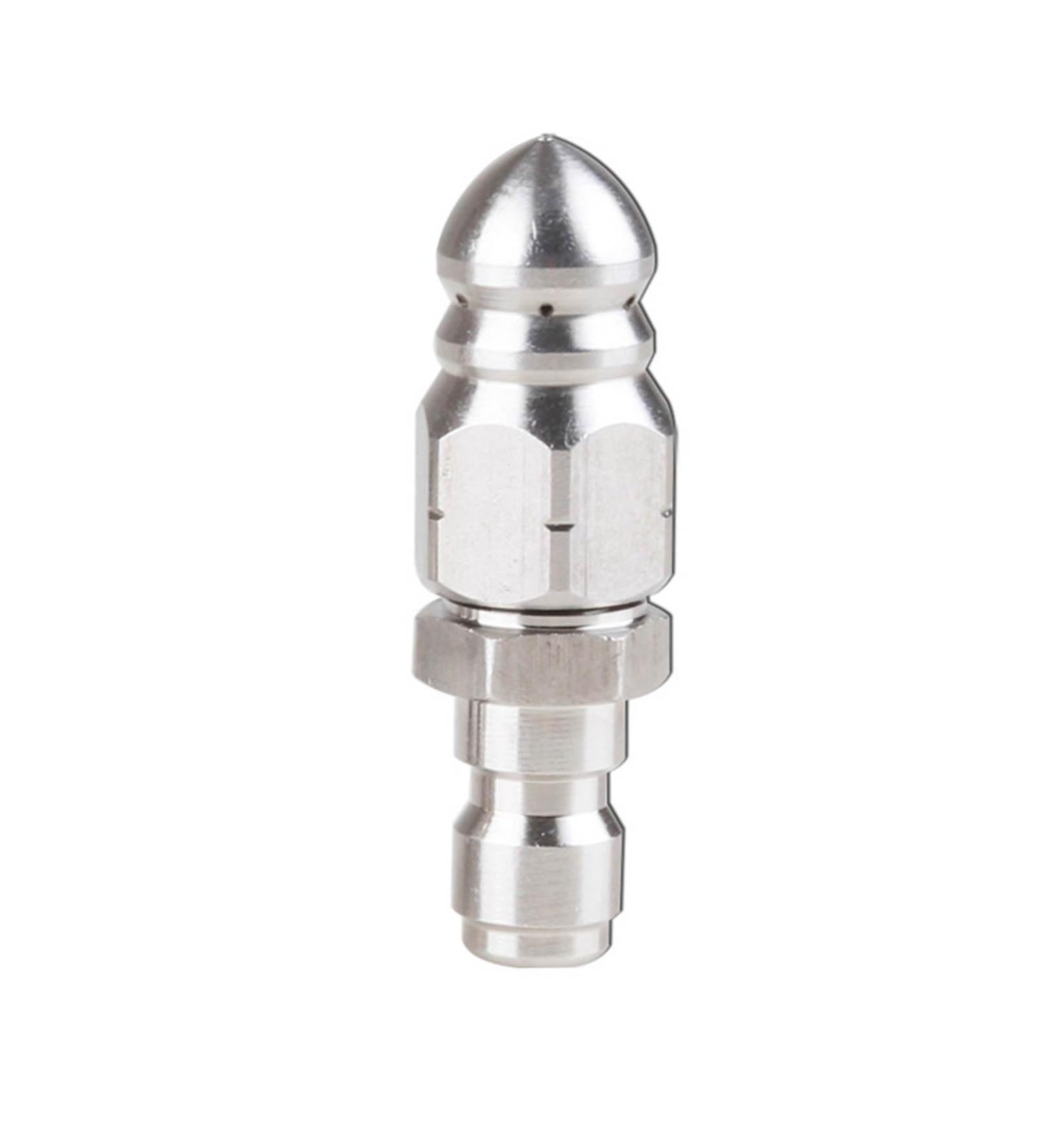1/4inch Pressure Pipe Cleaning Tool Stainless Steel Sewer Dredger Heavy Duty Drain Flushing Efficiently Remove Blockages Sewer Cleaning Tool - Buy Online on GoSupps.com