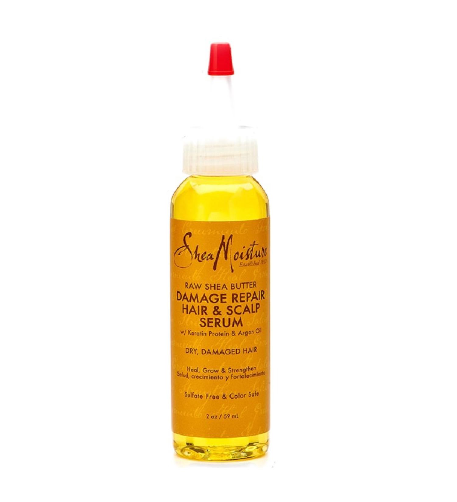 Buy SheaMoisture Raw Shea Butter Damage Repair Hair & Scalp Serum - 2 oz | Best International Shipping for Healthy Hair - Buy Online on GoSupps.com