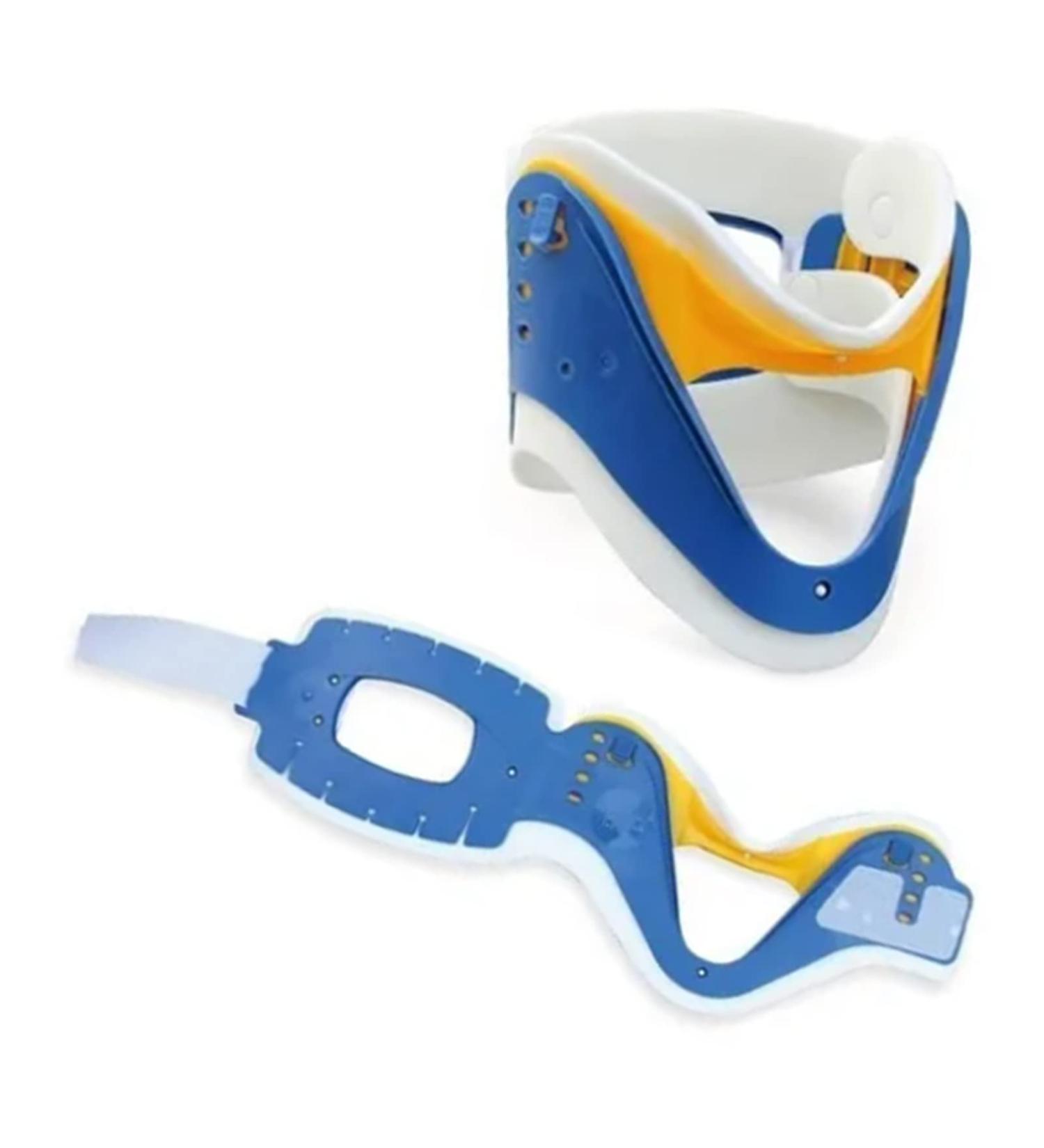 4-in-1 Neck Bandage for Adults | Adjustable Collar for Neck Pain Relief & Support | Rollkruff Neck Support for Men & Women - Buy Online on GoSupps.com