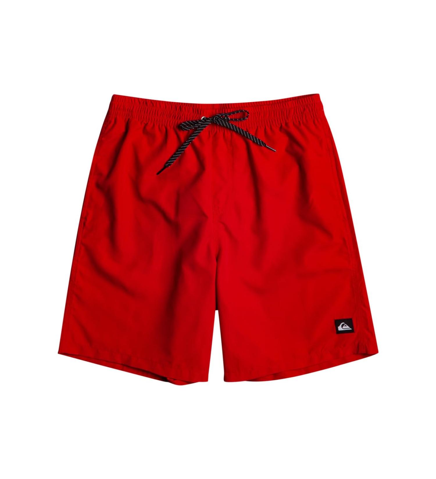 Quiksilver Men's Everyday Volley 15 Boardshorts XL - High Risk Red | International Shipping Available - Buy Online on GoSupps.com
