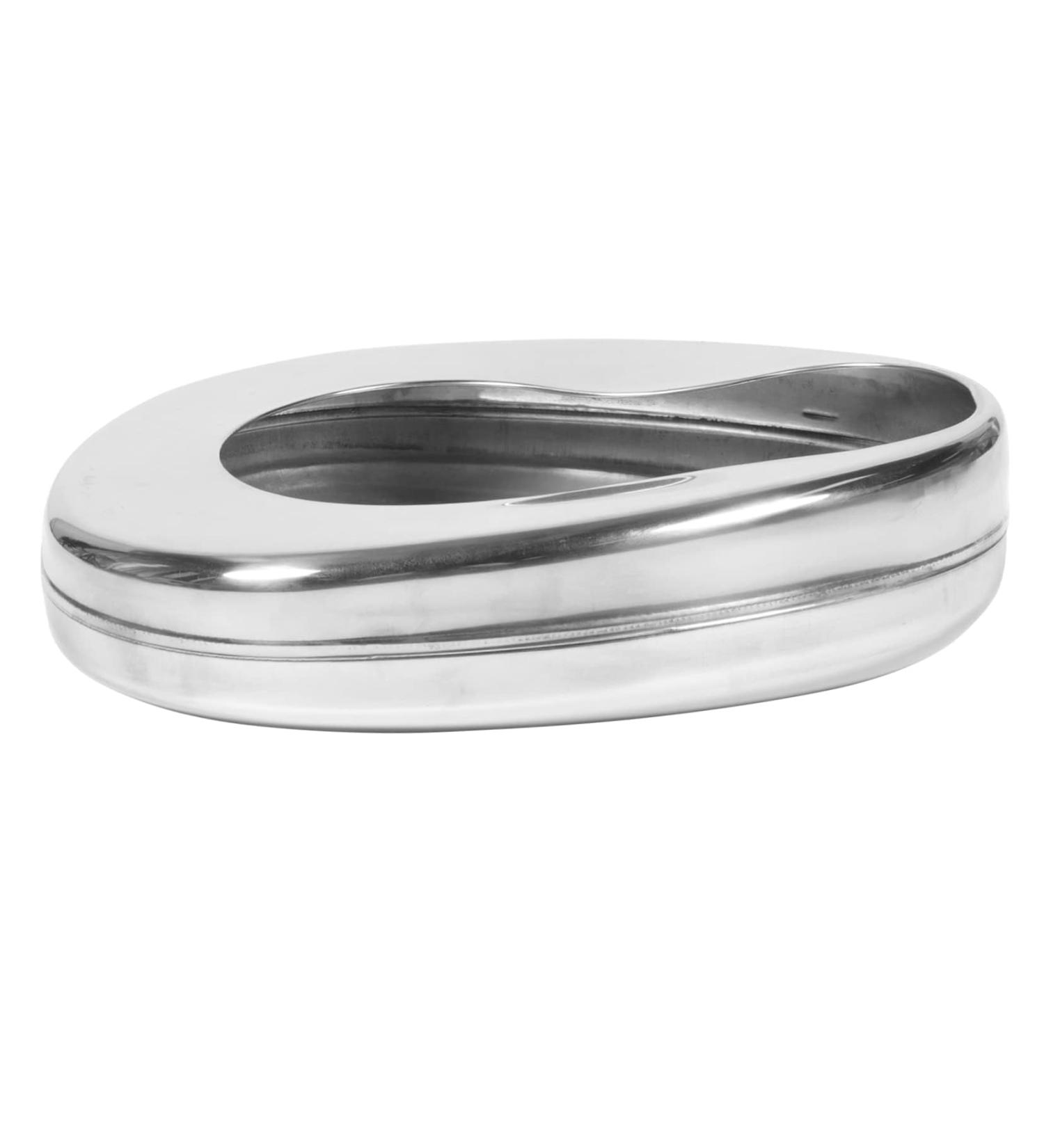 Stainless Steel Bedpans Bed Pans with Lid for Bed Bound Patient Spill Proof Bed Pans for Elderly Females Elderly Bedridden Patient Personal Care - Buy Online on GoSupps.com