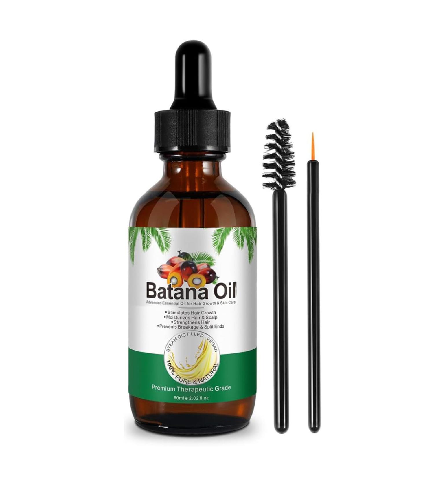 KARLOR Batana Oil Hair Growth 60ml Organic Hair Growth Oil Batana Oil Promotes Hair Growth Strengthens Hair Roots for Damaged Hair Hair Growth Hair Care Nourishing for More Shine - Buy Online on GoSupps.com