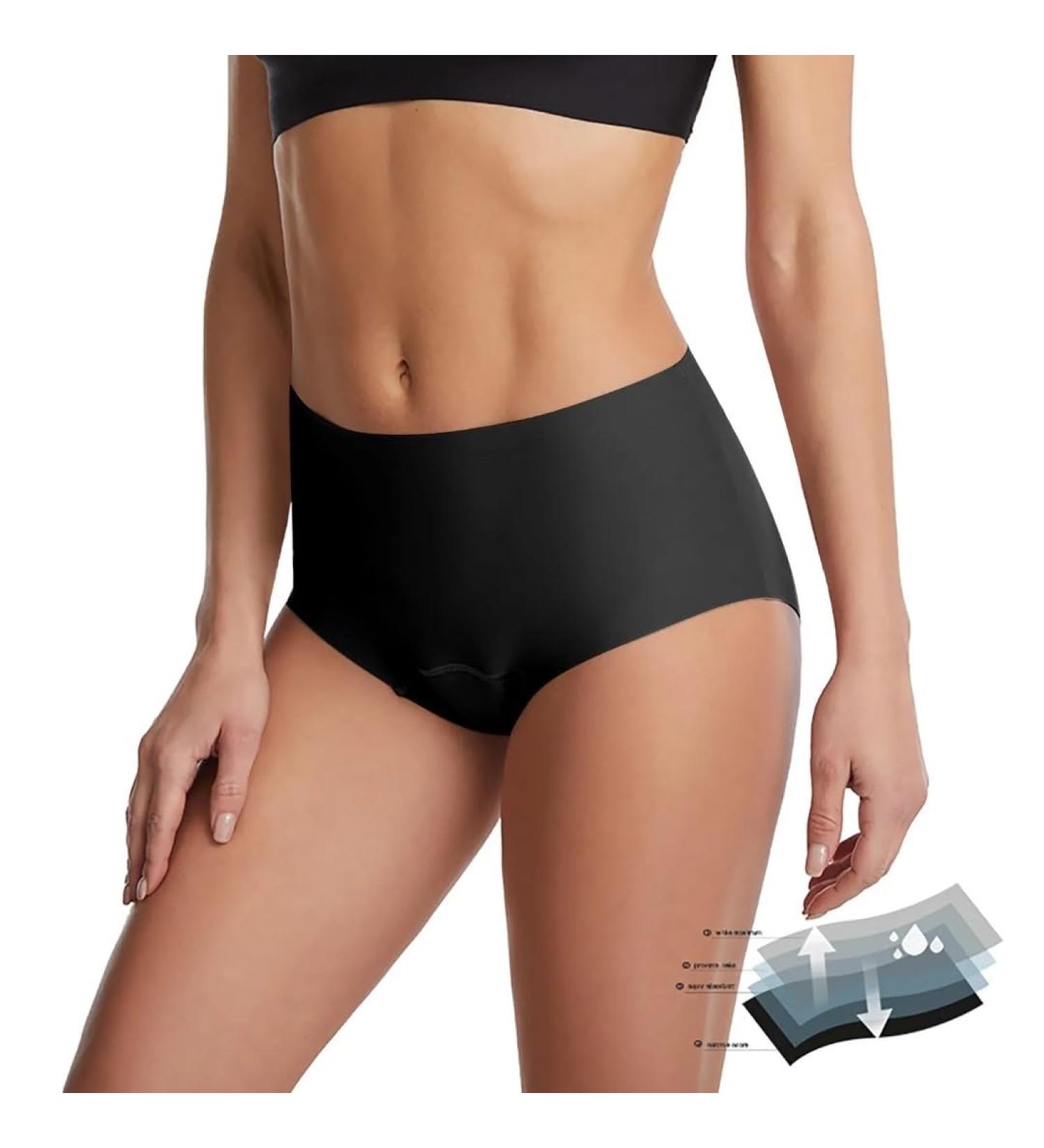 VEINTITR S Menstrual Bikini for Women - Light Flow Size Medium 36 | Comfortable & Eco-Friendly Period Underwear for International Shipping - Buy Online on GoSupps.com