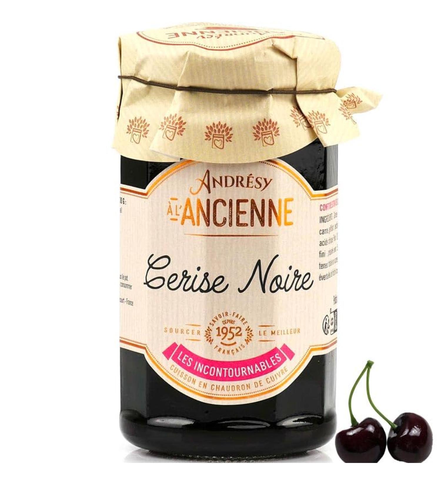 Black cherry jam 270 g - Buy Online on GoSupps.com