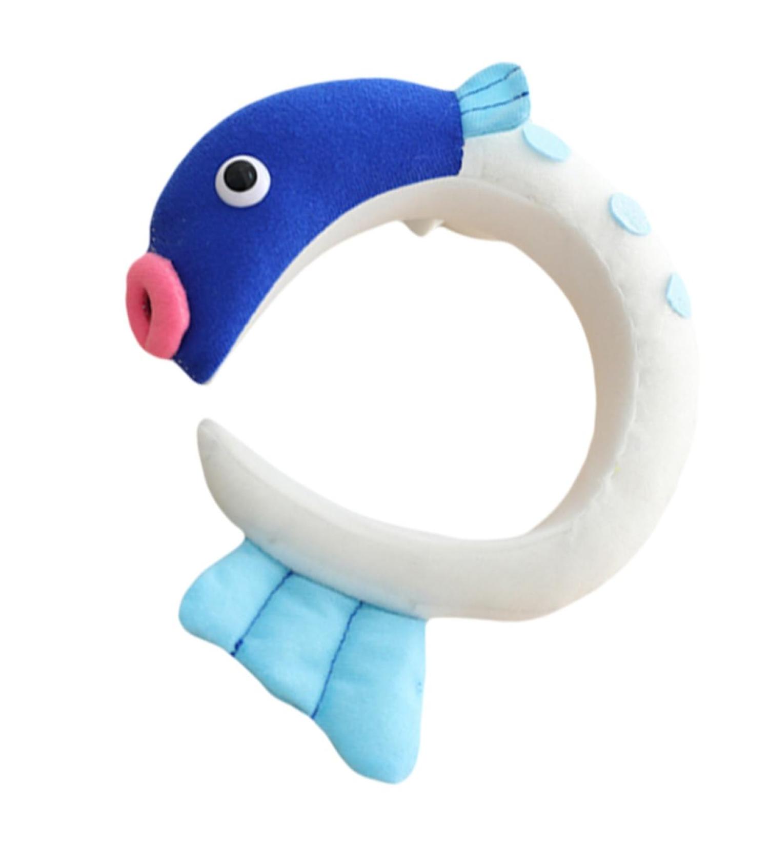 Mikinona 1 PC Puffer Fish Headband Stuffed Animal Headband Makeup Hair Band Stuffed Animal Head Hoop Creative Hair Party Hair Hoop Photo Hair Hoop Hair Ties Plush and Pp Cotton - Buy Online on GoSupps.com