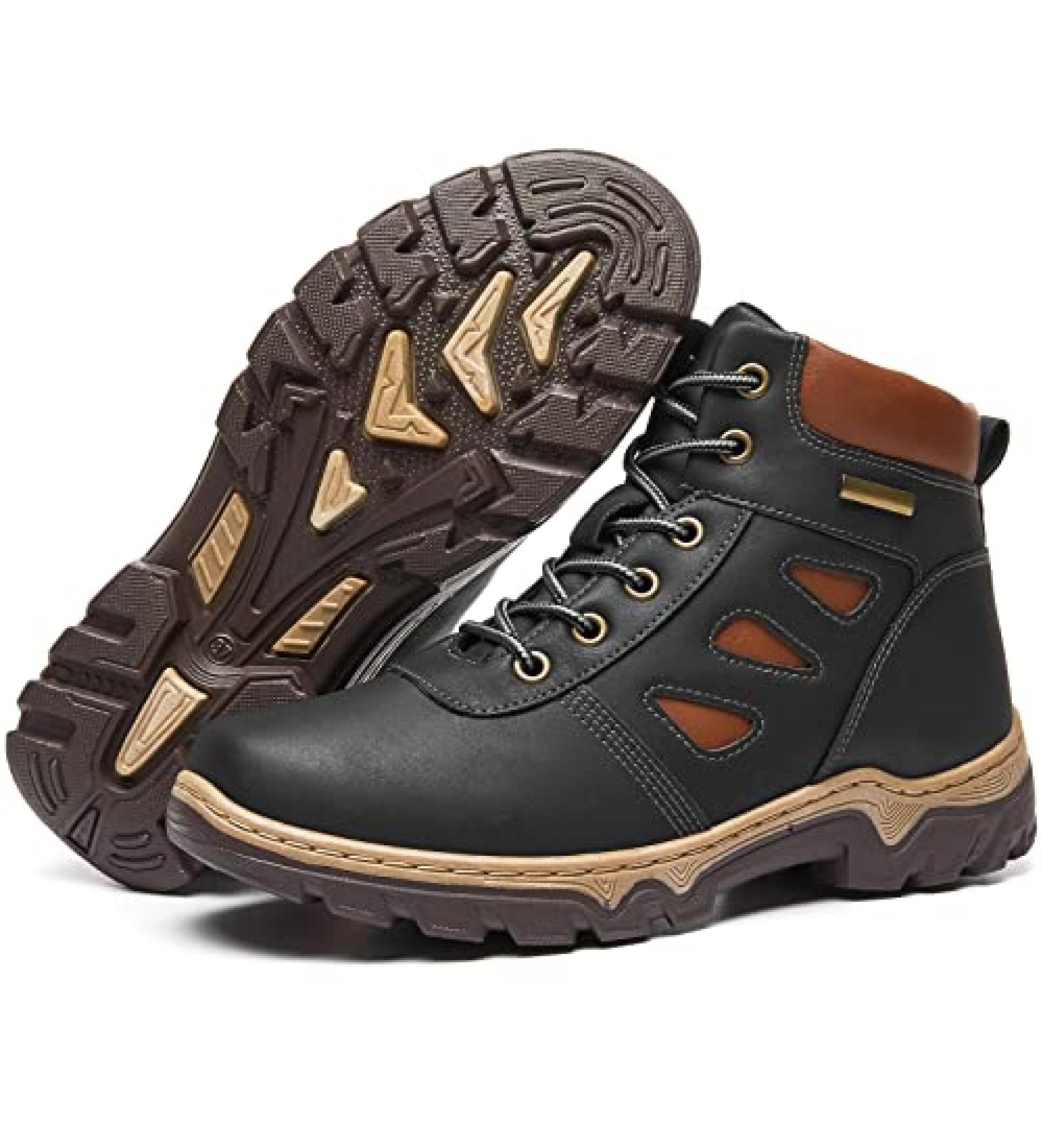 Women's Waterproof Lace-Up Hiking Boots - Size 9, Black | Backpacking Shoes - Buy Online on GoSupps.com