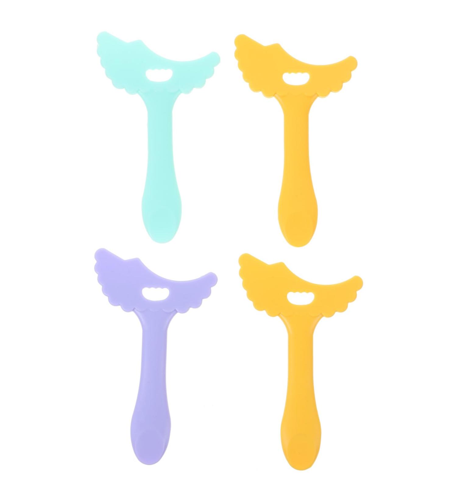 Healeved 8 Pcs Eyeliner Eyebrow Stencils Eyeshadow Aid Tool Eyeshadow Stencils for Eyes Eye Shadow - Buy Online on GoSupps.com