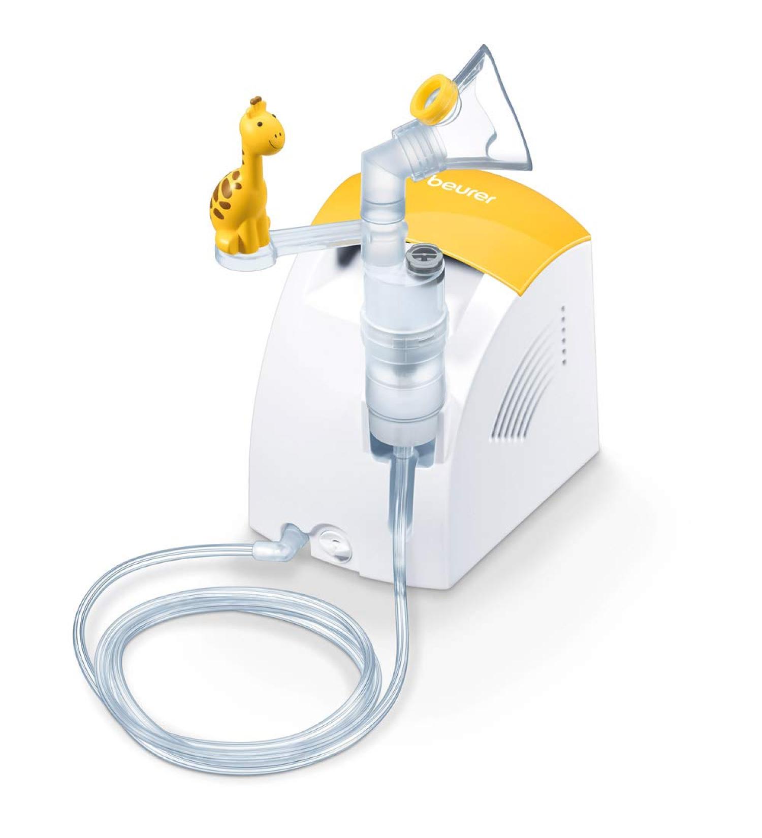 Beurer IH 26 Kids Inhaler - Giraffe Design for Effective Liquid Medication Inhalation in Children | Fast Relief from 1 Month - Buy Online on GoSupps.com