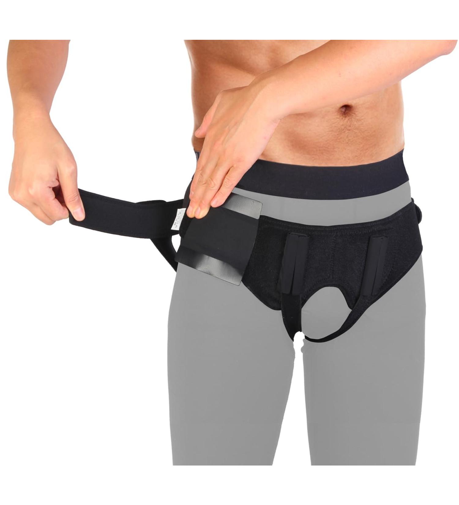 Inguinal Hernia Belt for Men & Women | Tailor-Made Comfort Truss (28-43 inches) - Best Support & Relief - Buy Online on GoSupps.com