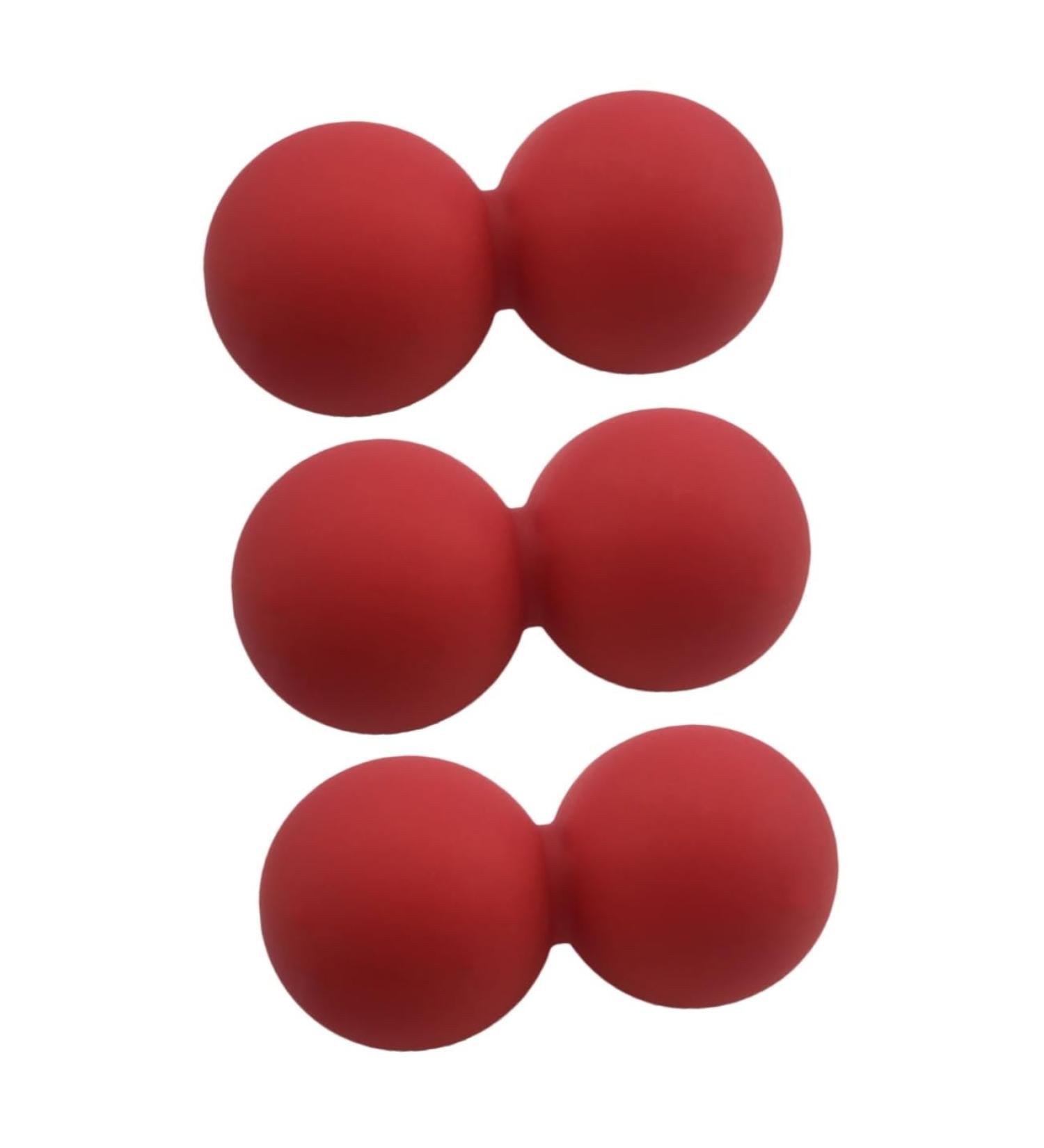 Partykindom Silicone Gag Muscle Roll Massage Roller & Peanut Ball | Full Body Relaxation & Self-Massage | Perfect for Fitness & Yoga - Buy Online on GoSupps.com