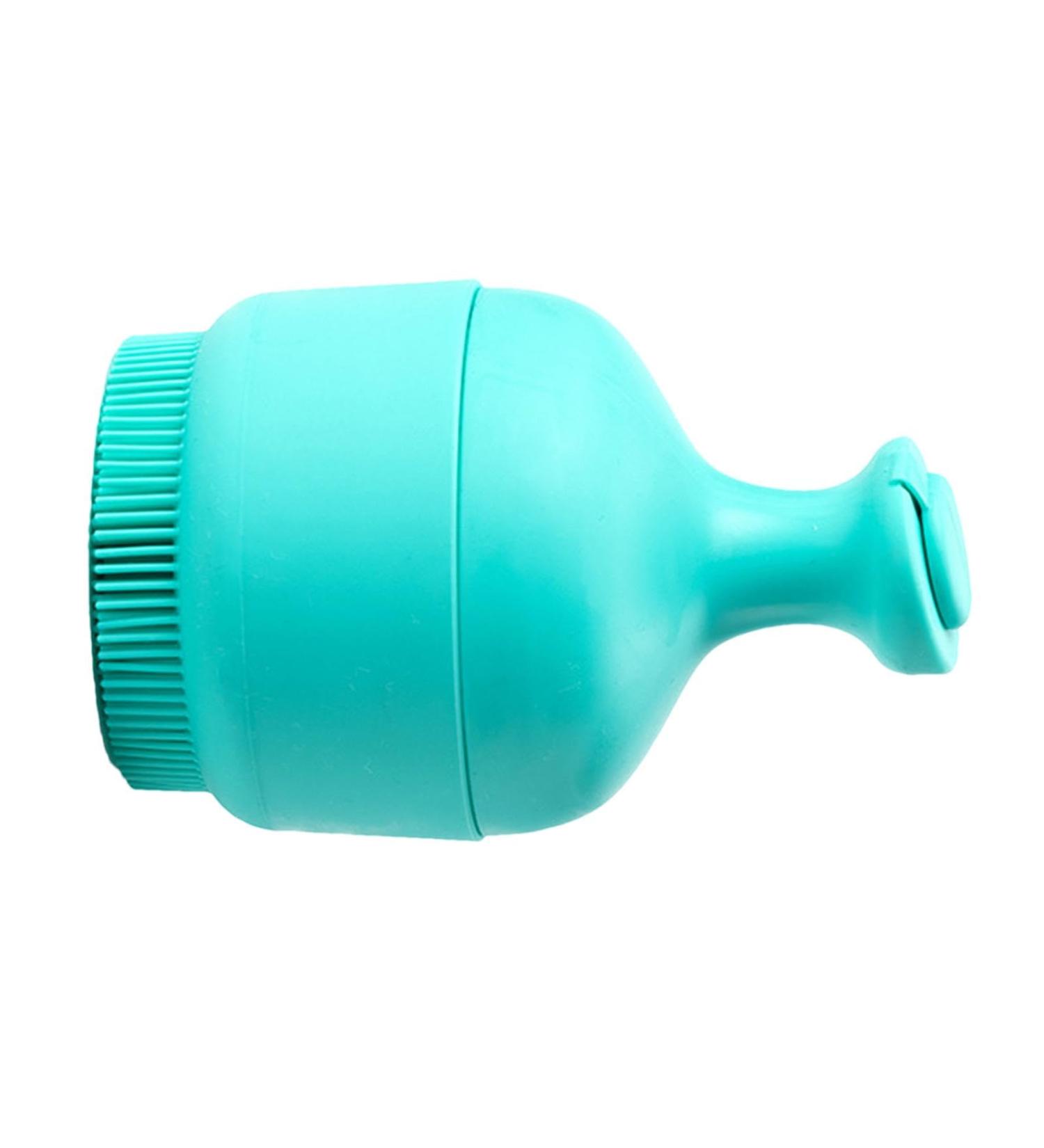 Silicone Ice Roller with Brush | Silicone Facial Ice Roller Cosmetic Cleaning Brush Facial Ice Roller Silicone Face Scrub Brush for Women Men Use Blue - Buy Online on GoSupps.com