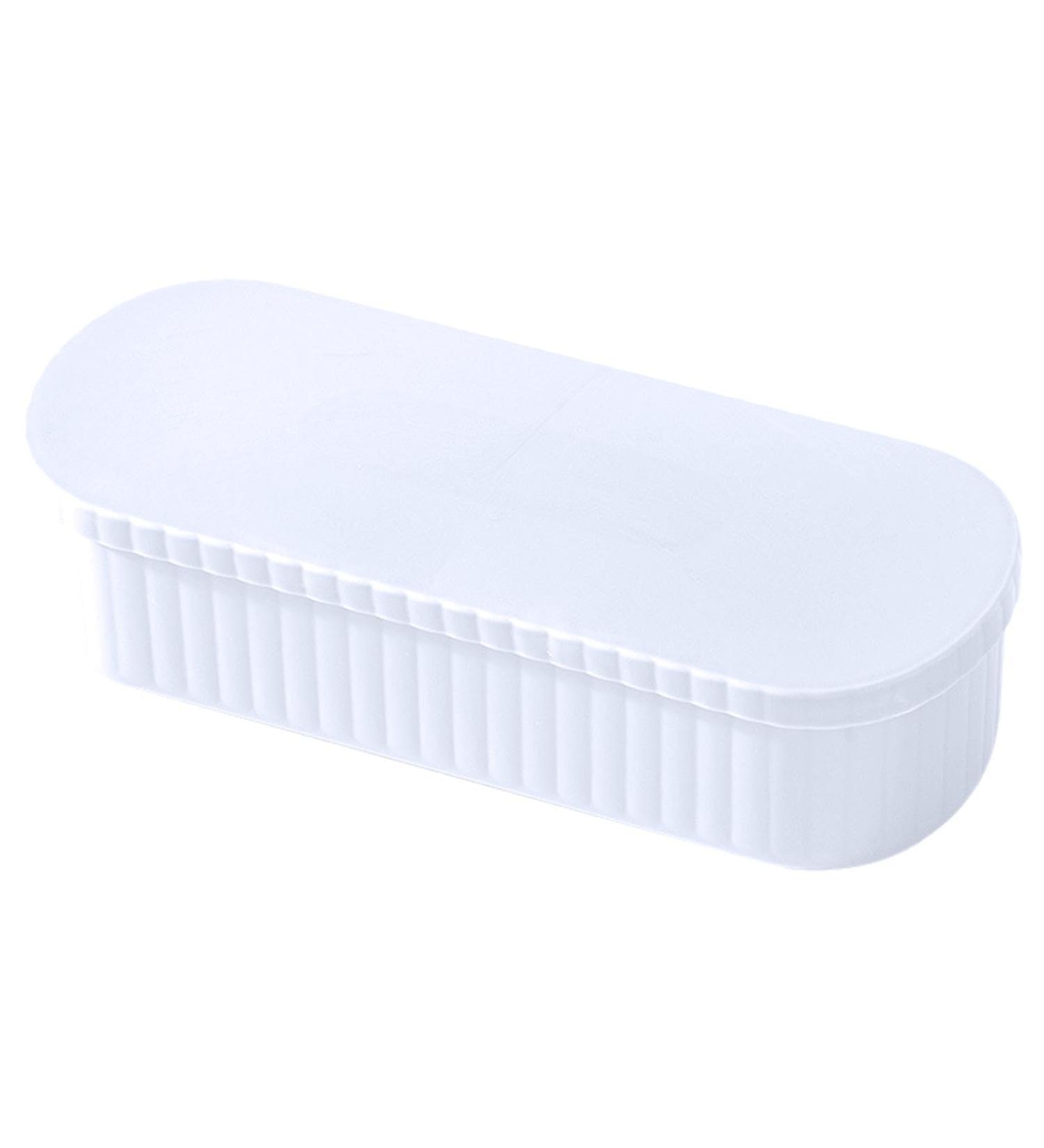 Makeup Brush Cleaner Box Cleaning Mat Brushes Organizer with Drying Holder - Efficient Cleaning Tool Portable Sponge Washer for Powder Puff Makeup Brushes Three Generations of White - Buy Online on GoSupps.com