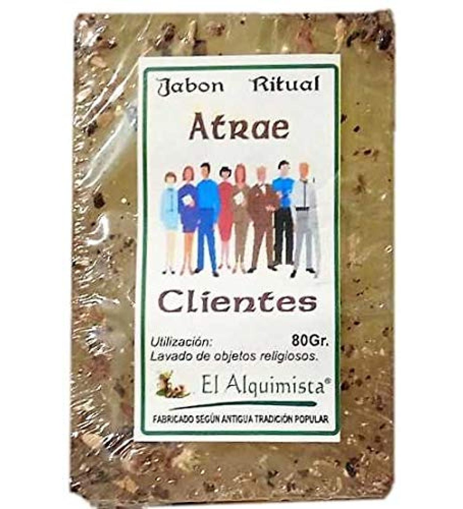 El Sendero Sano y Natural ATRAE CUSTOMER SOAP with herbs 100g.