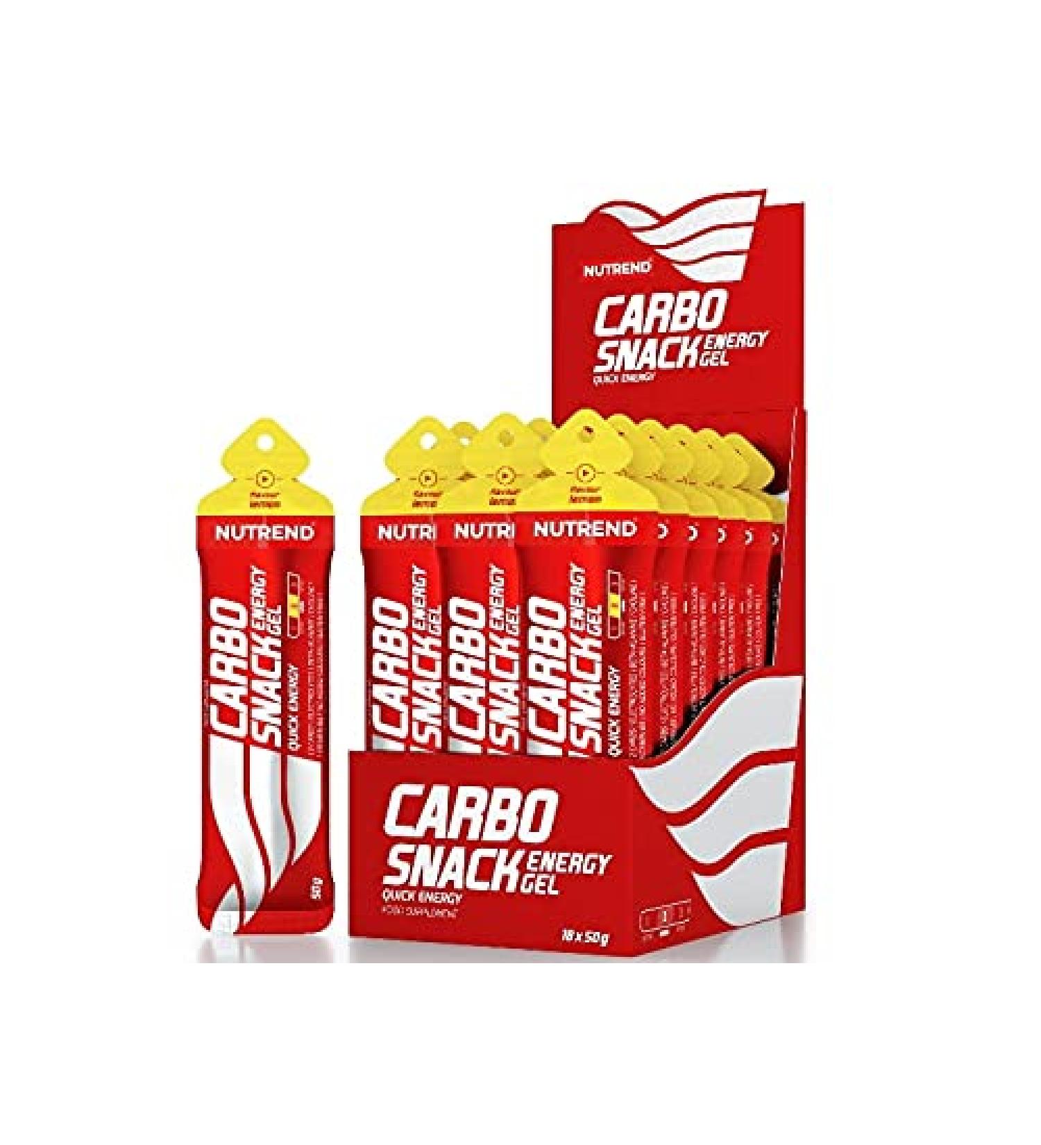 Nutrend - Carbo Snack Energy Gel 18 x 50g Bags Blueberry