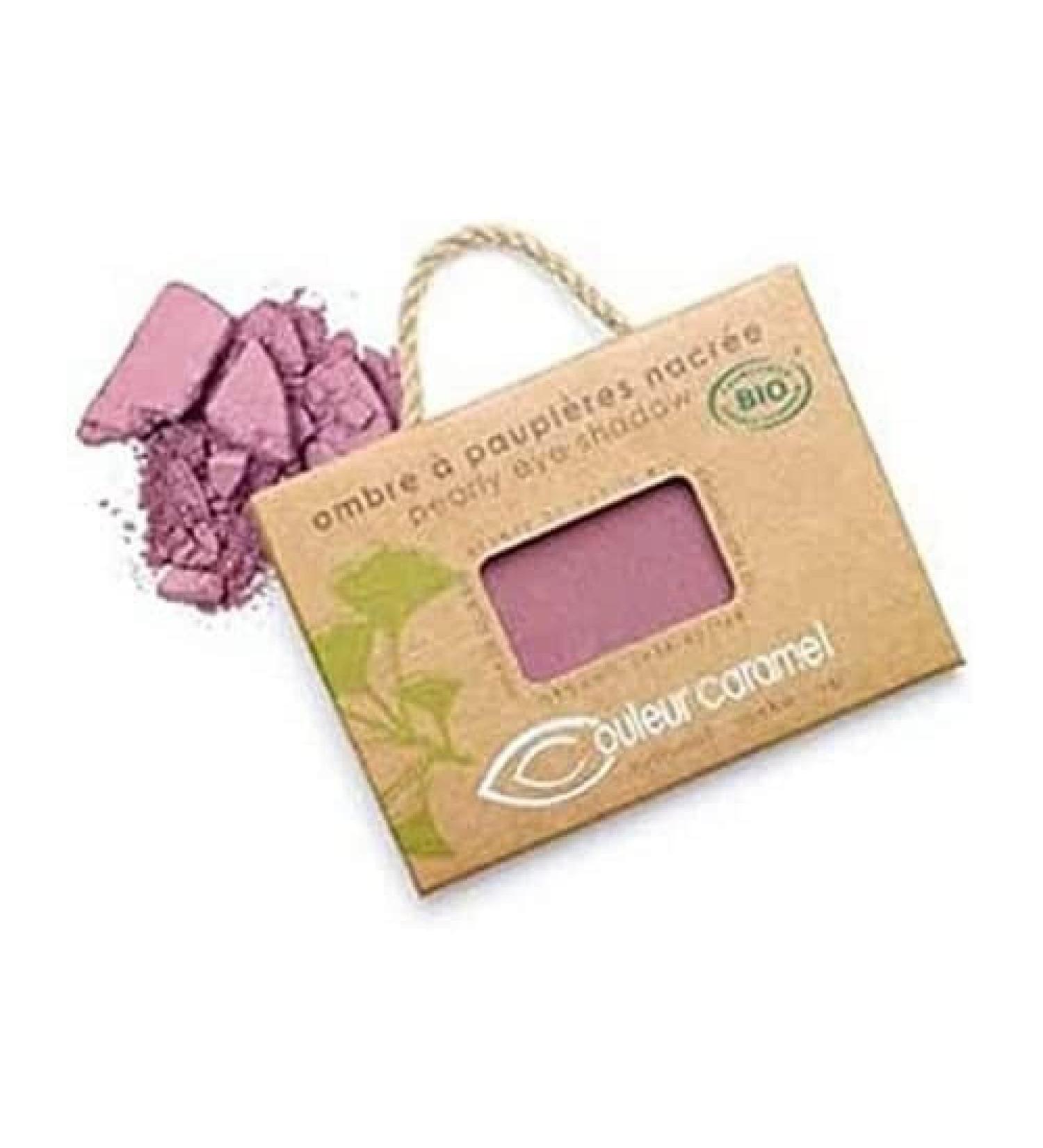 Couleur Caramel - Organic & Vegan Eyeshadow Refill, (037-Pearl Plum)