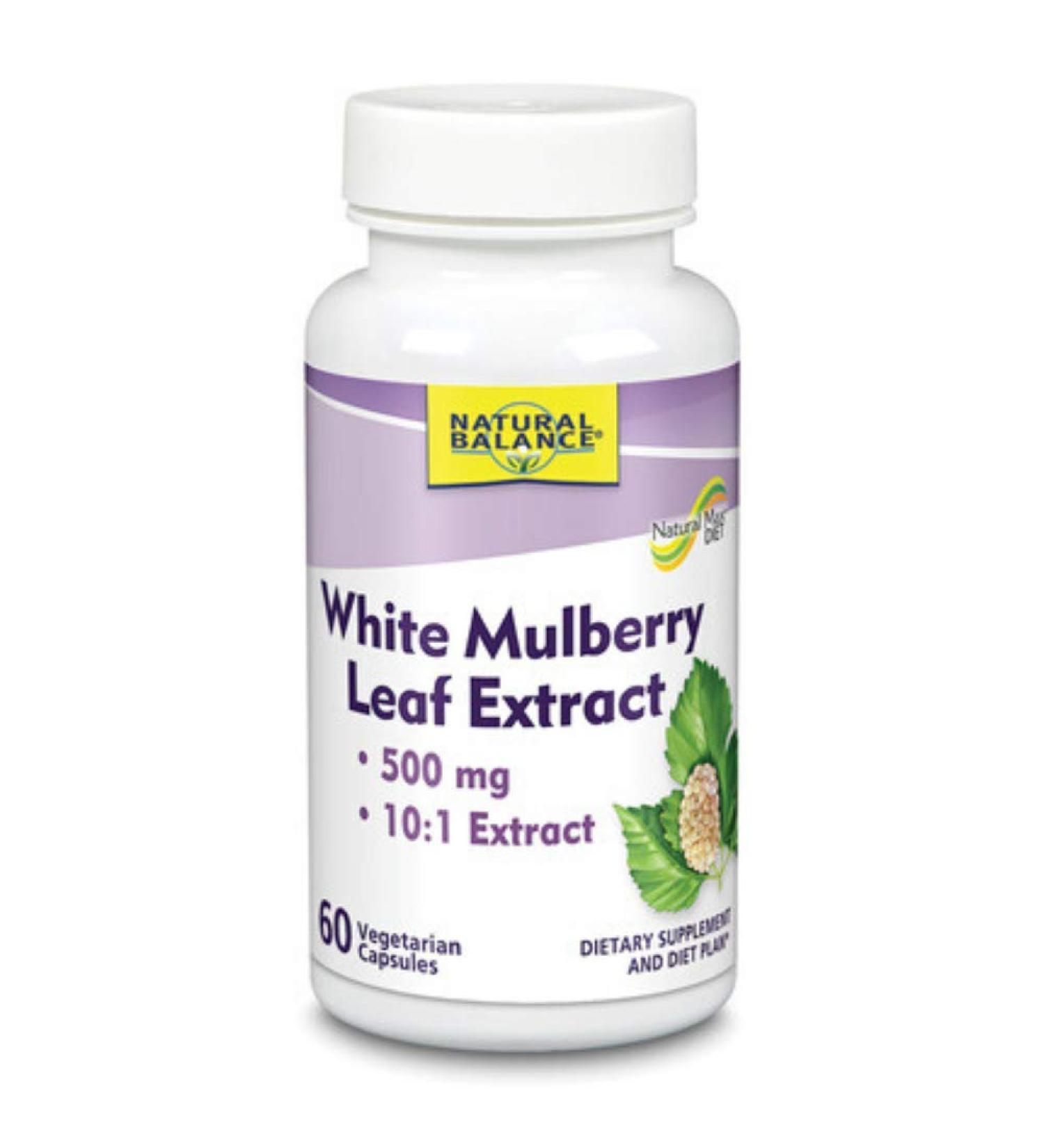 Natural Balance White Mulberry Leaf Extract | 60ct