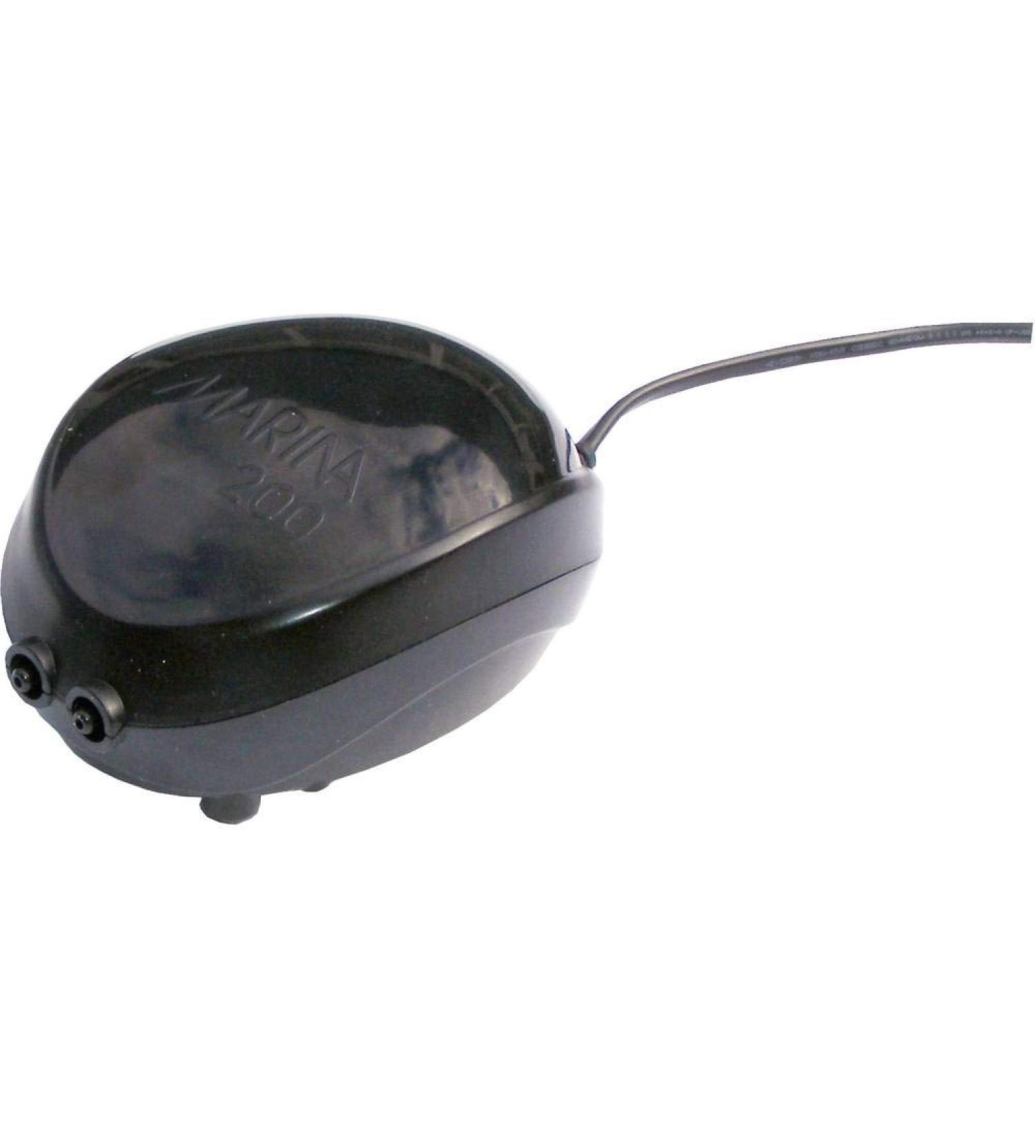 Marina 11116 Aeration pump 200 for aquariums up to 225L Black up to 225 l