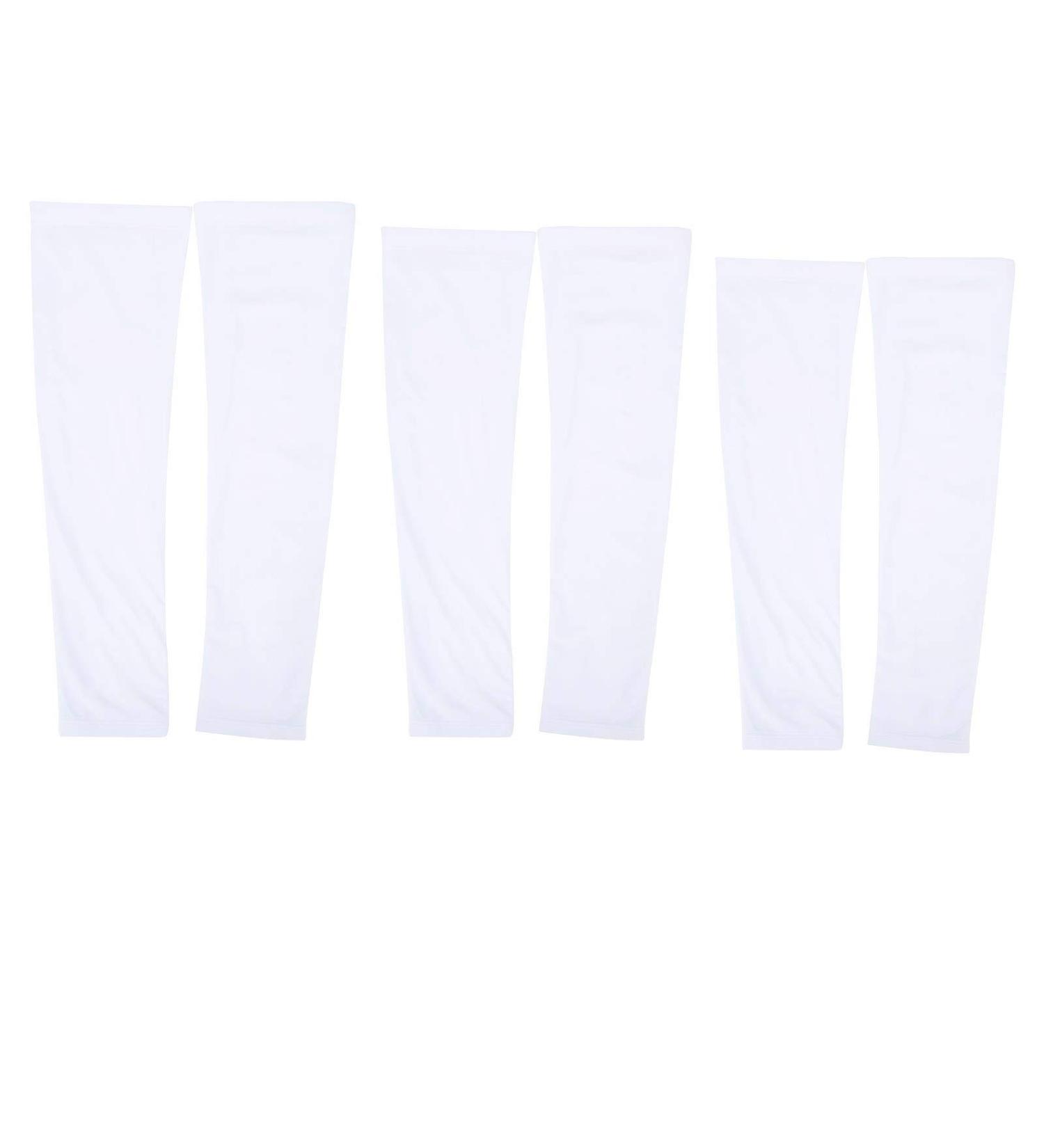 Unisex Summer Cycling Arm Sleeves - UV Protection for Men & Women | 1 Pair Sports Sunscreen Arm Sleeves - Buy Online on GoSupps.com