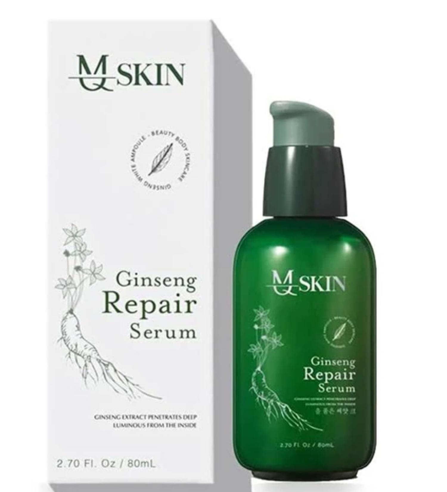 MQ SKIN Ginseng Repair Serum Anti-Aging Face Treatment 2.70 Fl Oz Deep Penetrating Formula