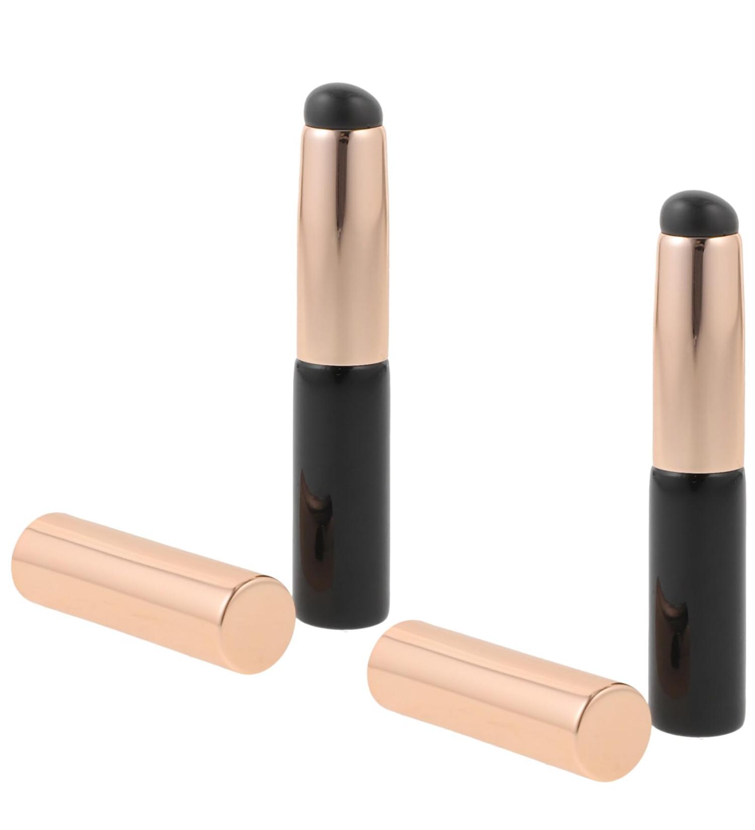 POPETPOP Silicone Lip Brush with Cover Lip Applicator Brush Lipstick Lip Gloss Brush with Tube Protector Concealer Brush Makeup Beauty Brush - Buy Online on GoSupps.com