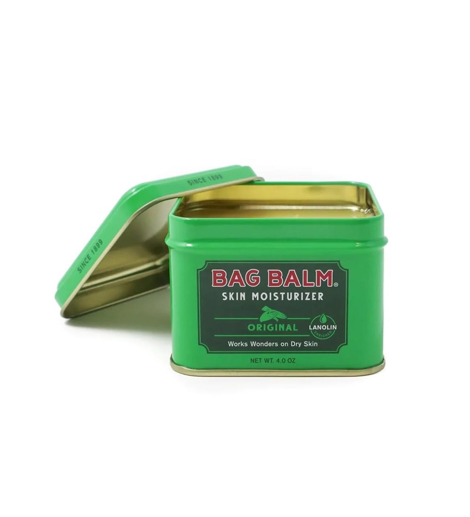Bag Balm - Vermont's Original Moisturizer for Dry Skin Chapped Lips & Cracked Heels - 118ml (4oz) Tin | Perfect for People & Pets - Buy Online on GoSupps.com