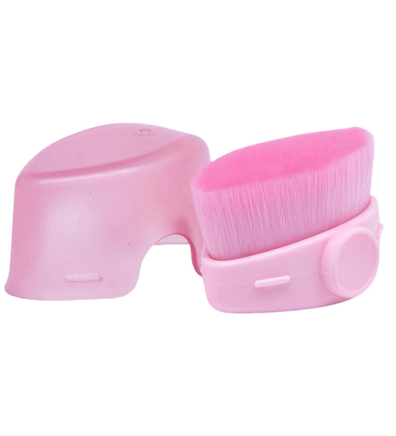 Sunscreen Brush for Kids | Precise Control Sunblock Applicator for Kids with Quick-Drying Fiber Bristles Cosmetic Brushes for Liquid Foundation Contour Pink - Buy Online on GoSupps.com