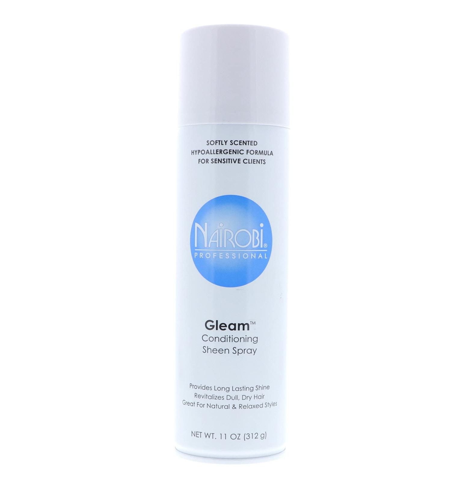 Gleam Conditioning Sheen Spray by Nairobi for Unisex - 11 Ounce Hair Spray - Buy Online on GoSupps.com