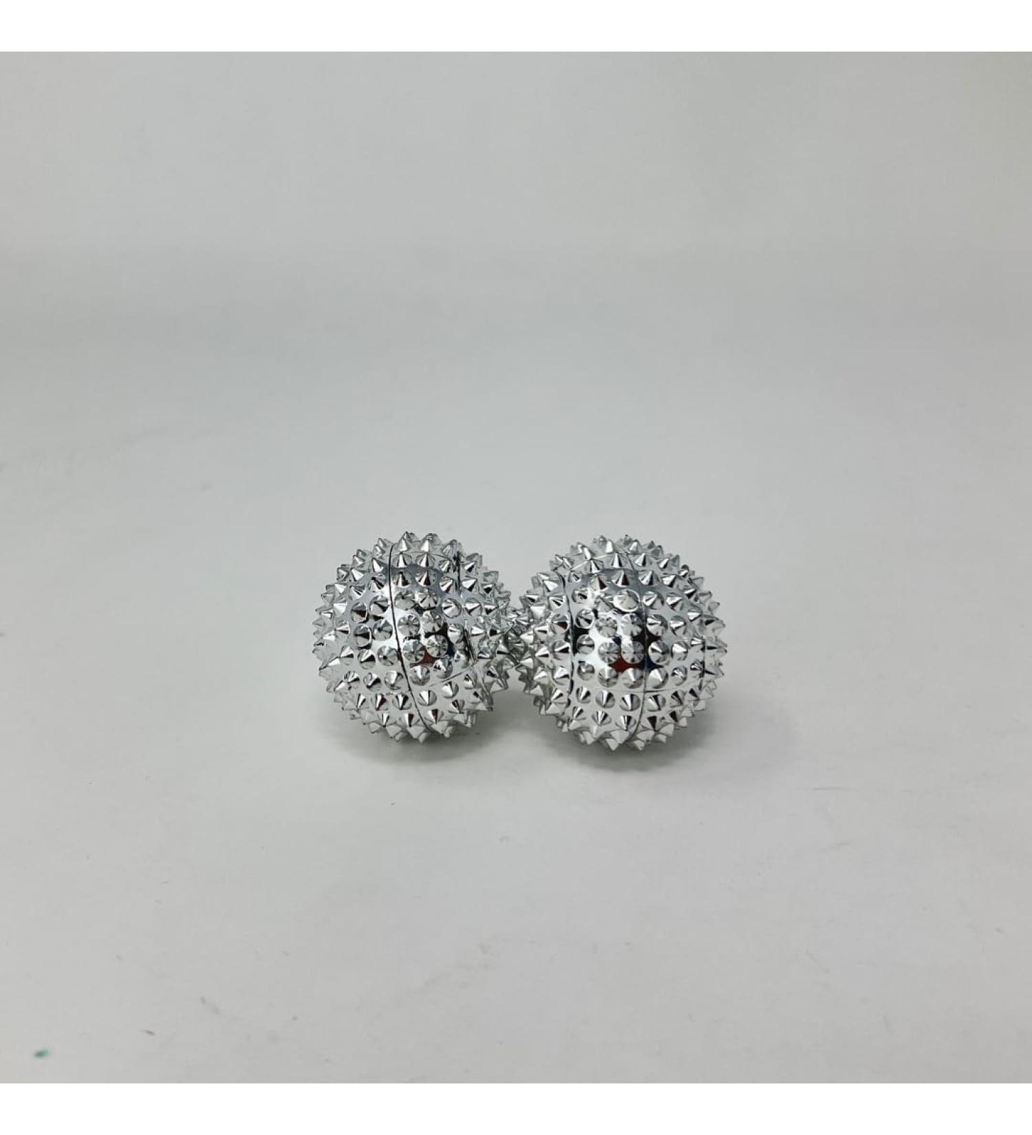ATC Handels GmbH Acupuncture Magnetic Massage Balls - Versatile Relaxation & Emotional Regulation (3.2 cm 2 Pack) - Ideal for International Shipping - Buy Online on GoSupps.com