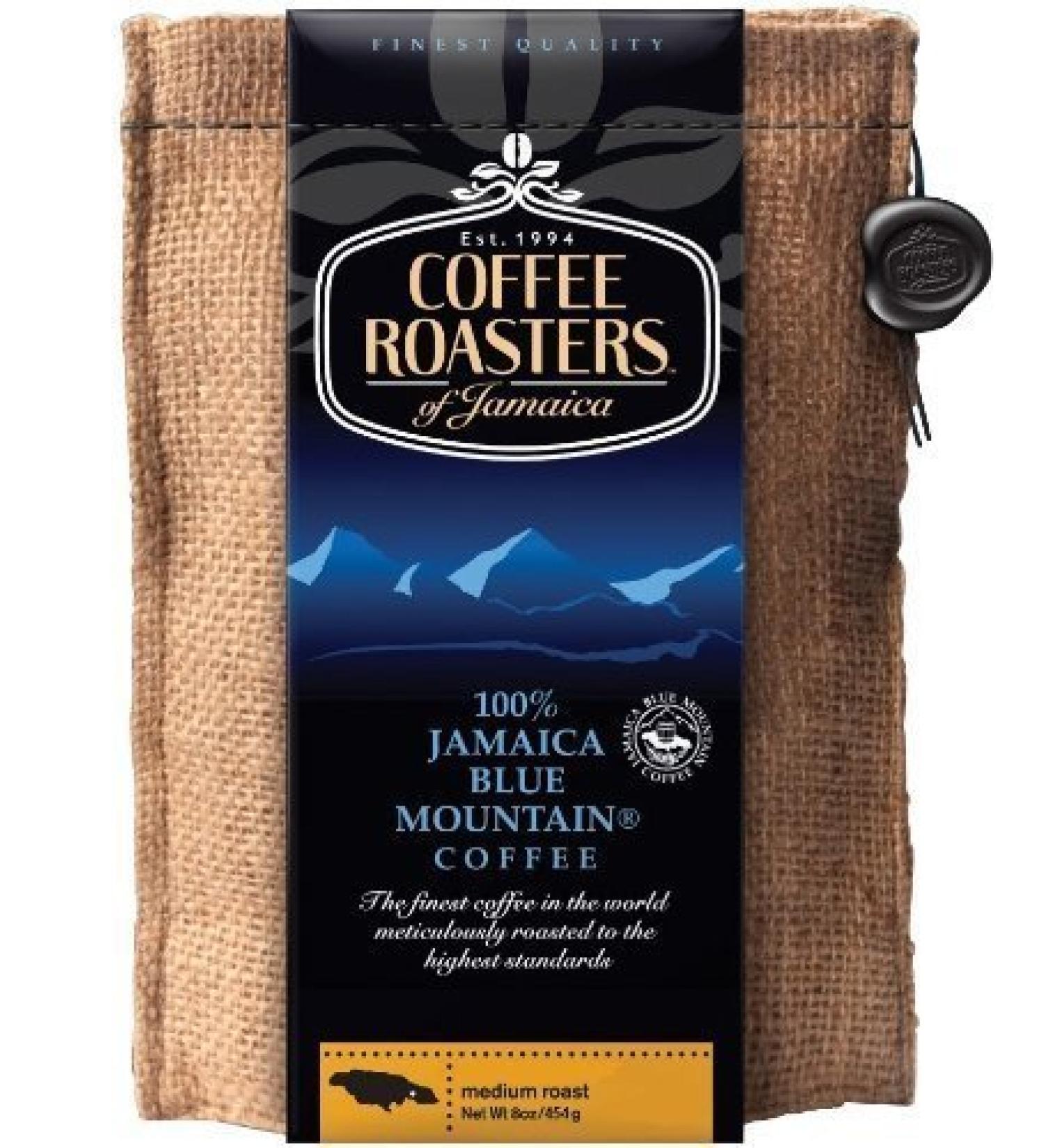 Coffee Roasters of Jamaica - 100% Jamaica Blue Mountain Coffee (3 - 16oz bags) by Country Traders Ltd