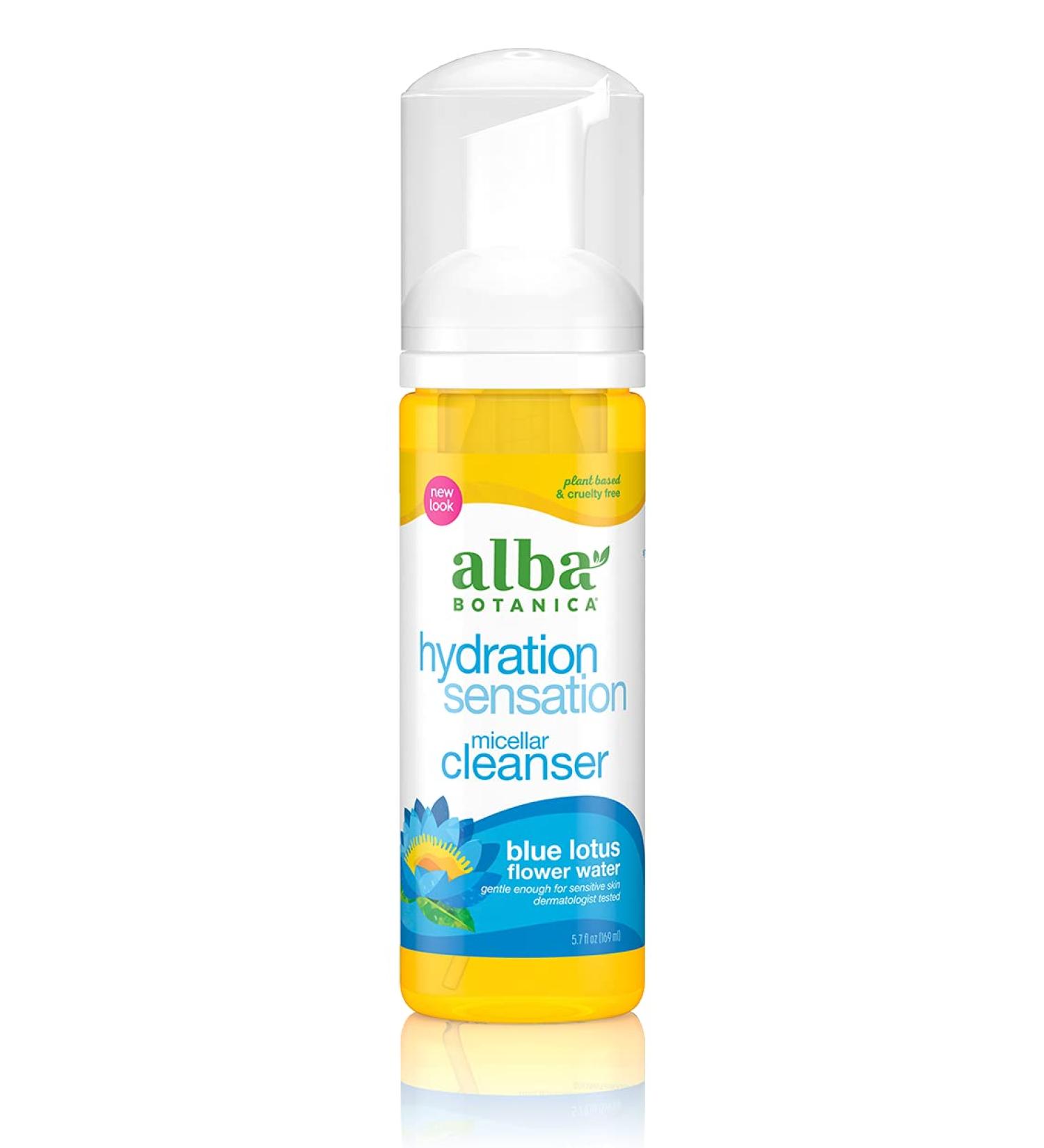 Alba Botanica Hydration Sensation Micellar Cleanser 5.7 Oz - Refreshing Gentle Cleanser - Buy Online on GoSupps.com