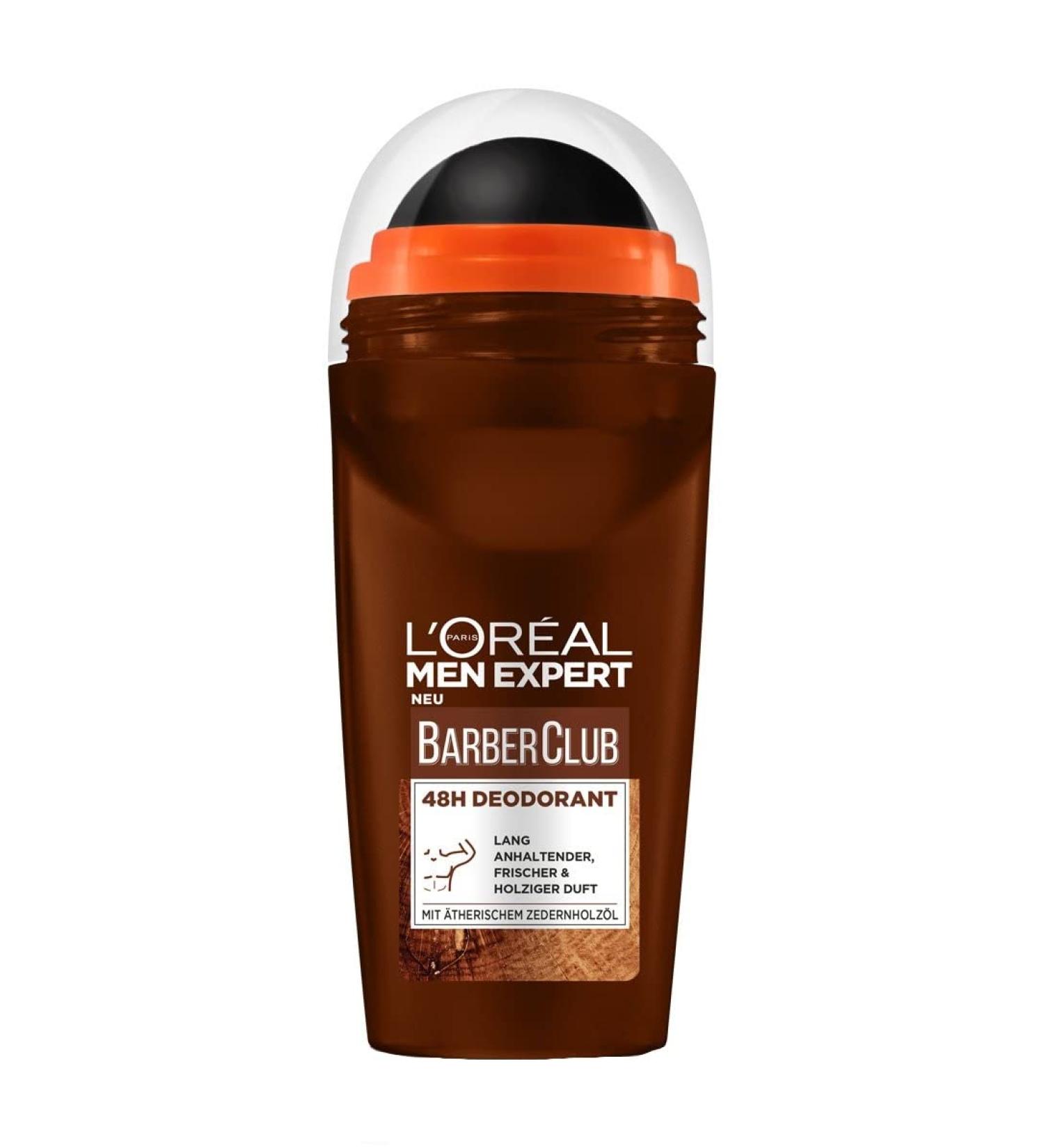 L'Oreal Paris Men Expert Barber Club 48-hour Deodorant Roll-On ( 50ml / 1.7 fl oz )