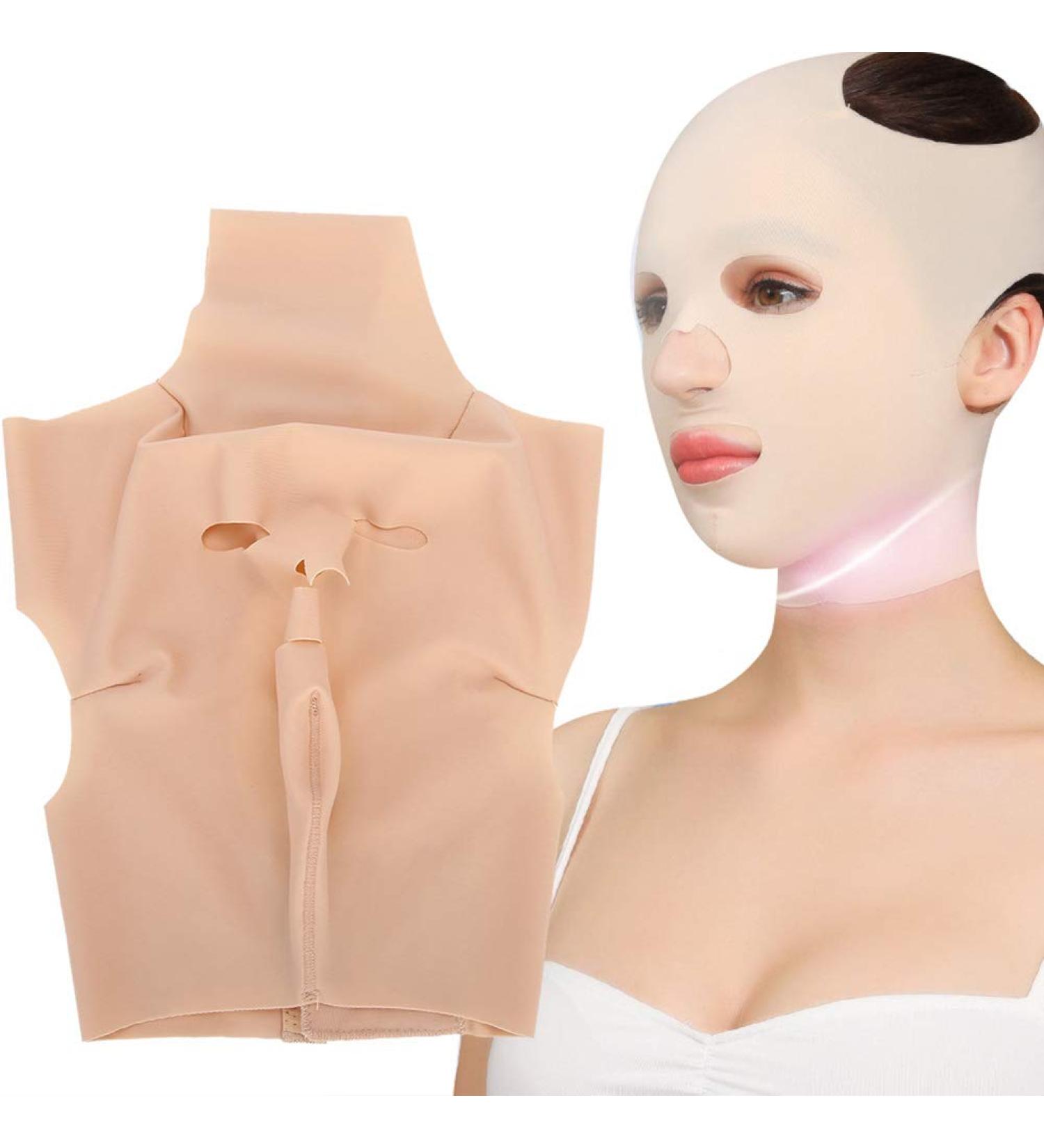 Face Slimming Mask & Bandages - Chin Up Tape for Tightening & Contouring | Shop Now for International Shipping - Buy Online on GoSupps.com