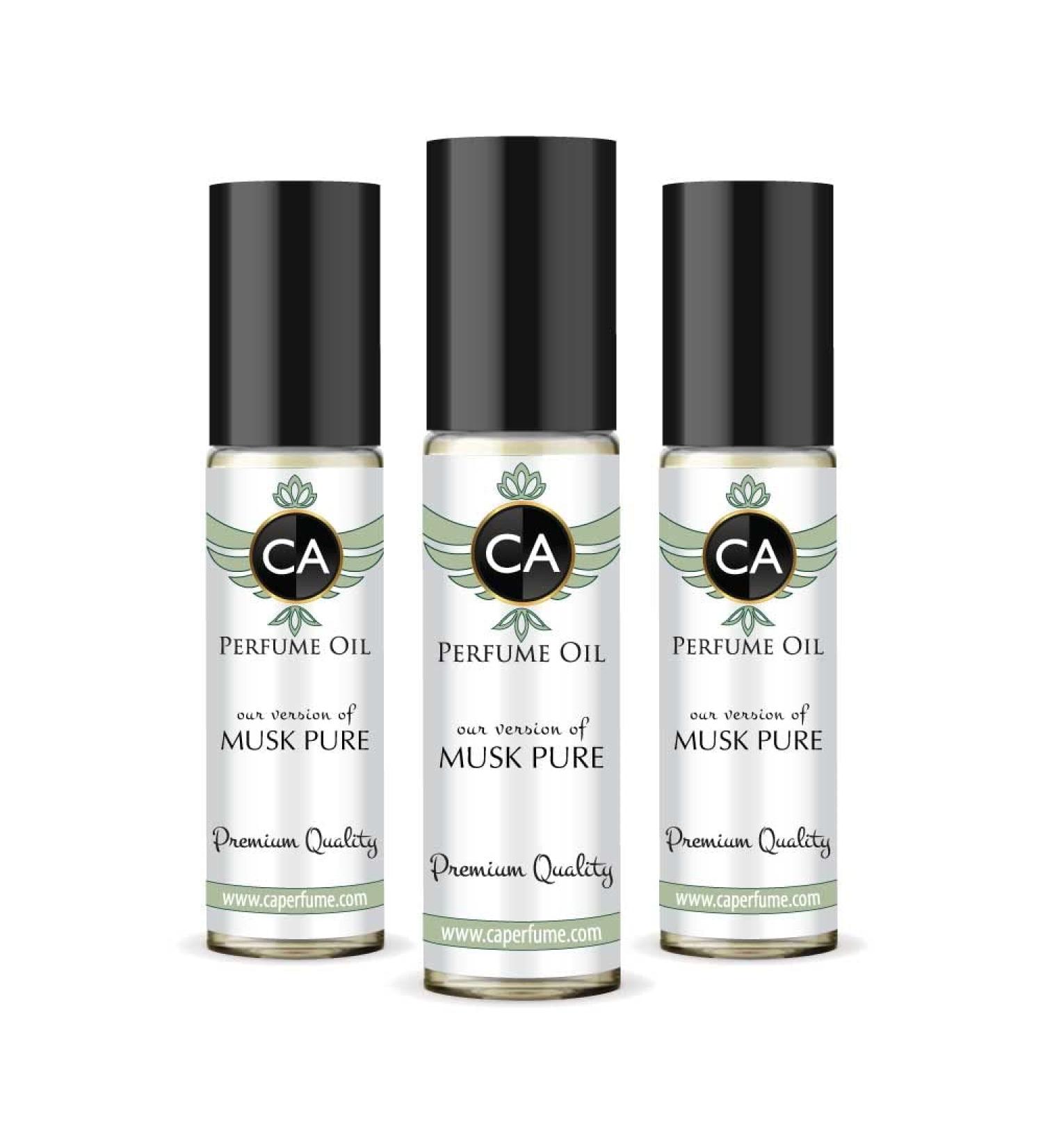 CA Perfume Impression of T. Ford Musk Pure For Women Replica Fragrance Body Oil Dupes Alcohol-Free Essential Aromatherapy Sample Travel Size Concentrated Long Lasting Attar Roll-On 0.3 Fl Oz-X3 - Buy Online on GoSupps.com