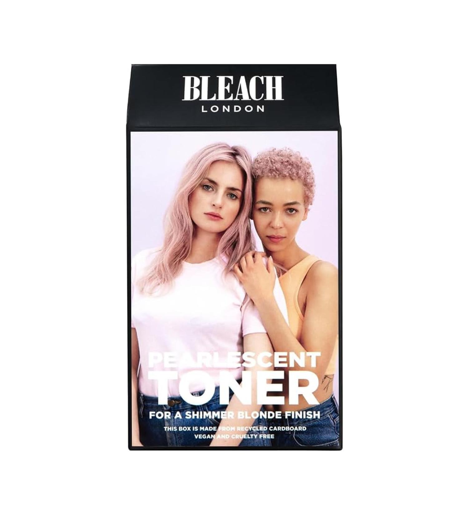 Bleach London Pearlescent Toner Kit - Ammonia-Free Semi-Permanent Toner for Blonde Hair - Buy Online on GoSupps.com
