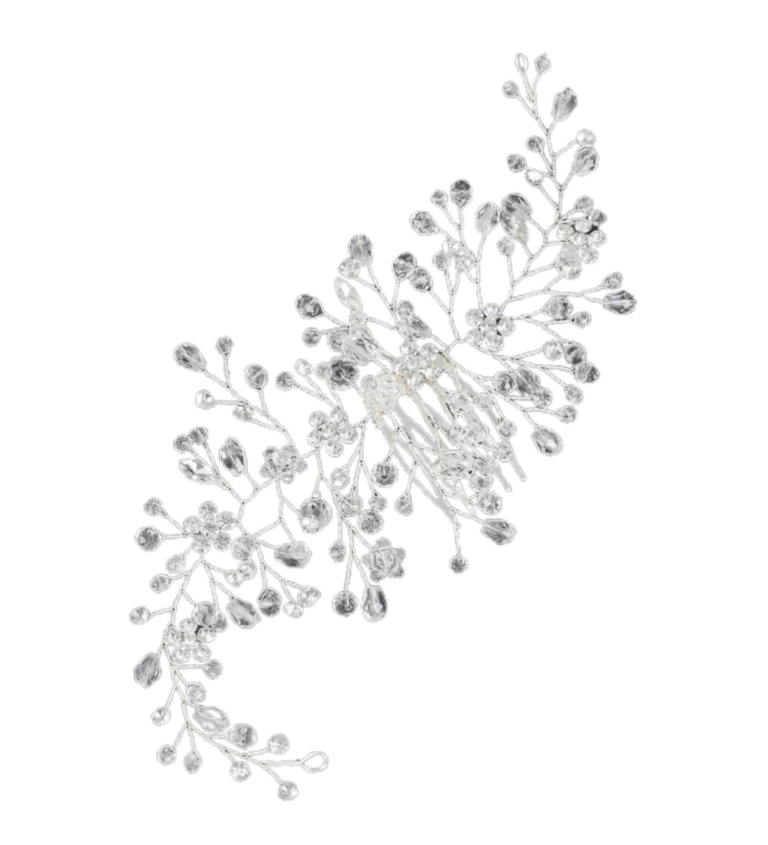 FRCOLOR Piece wedding hair accessories girls hair accessories wedding hair clip rhinestone hair clips gold hair clips girl hair accessories rhinestone hair comb alloy jewelry bride casual - Buy Online on GoSupps.com