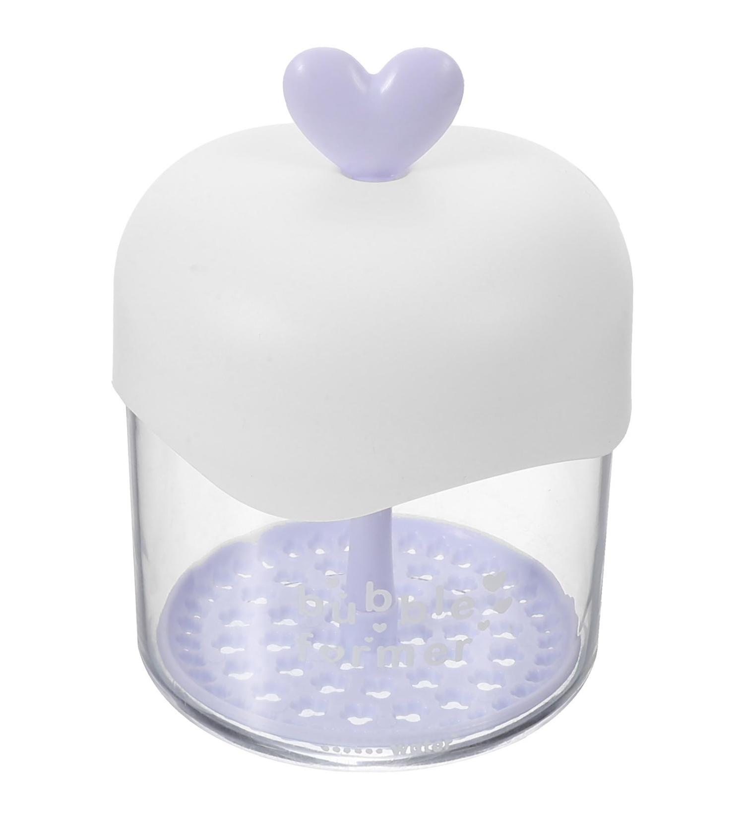 Baluue Foam Maker for Face Cleansers - 8cm Shower Bath Shampoo Cup Facial Cleansing Foamer Manual Clear Bubble Maker for Face Wash Skincare Travel Household - Buy Online on GoSupps.com