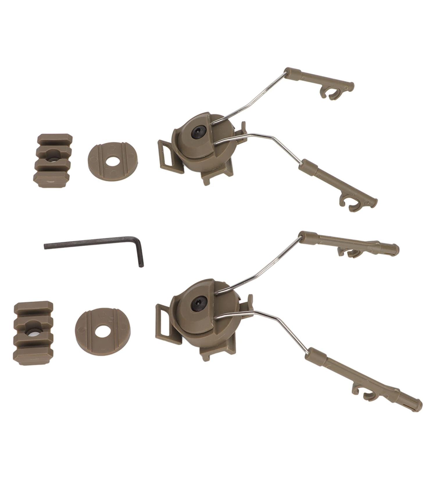 Yoidesu ARC Adapter - Communication Headset Rail Suspension for Airsoft | Left & Right Side Headphone Holder | Compatible with COMTAC - Buy Online on GoSupps.com