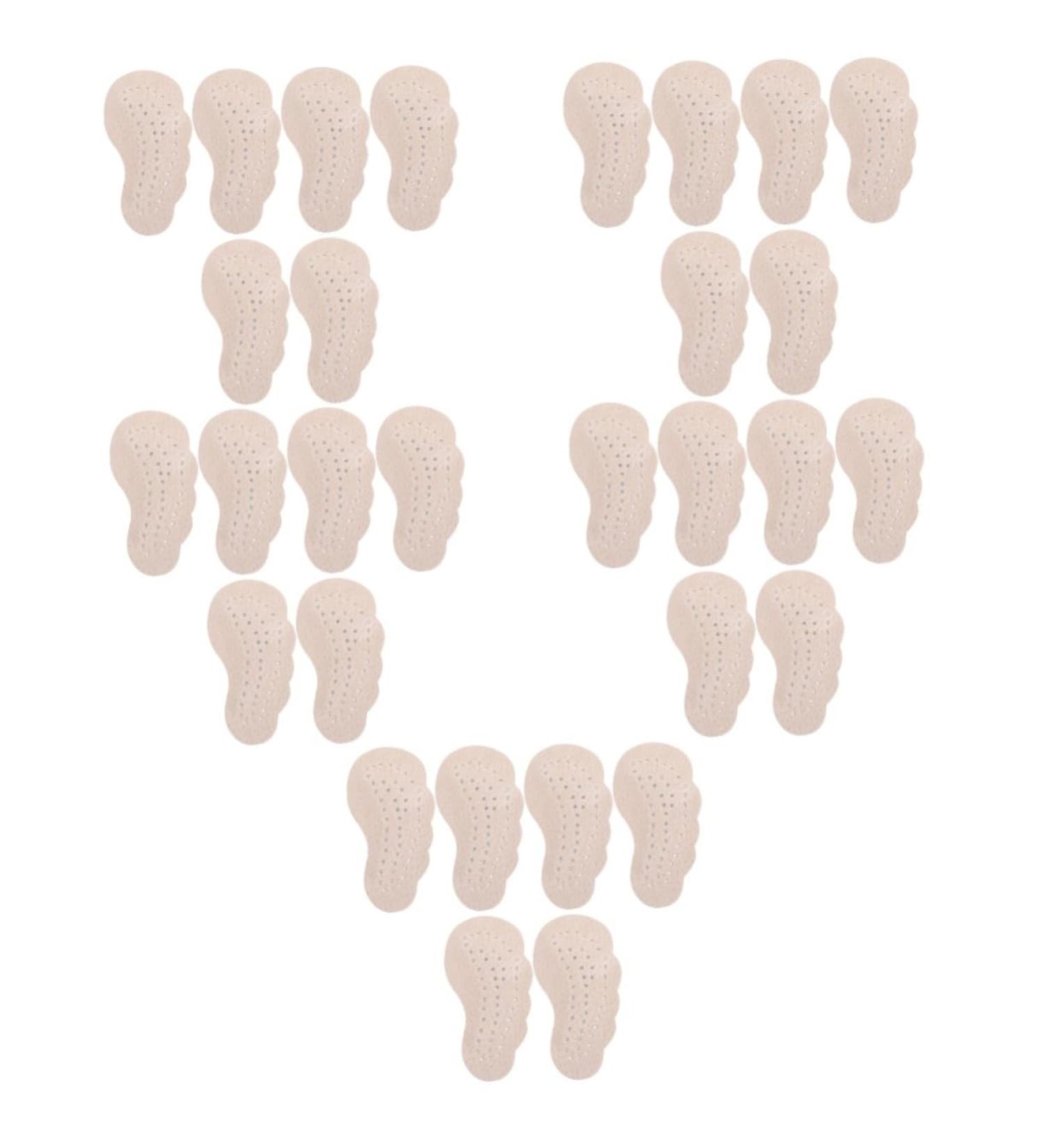 FOMIYES Compact Foot Pads - 15 Pairs Non-Slip Stickers for Heels & Boots | Anti-Skid Insoles for Women - Buy Online on GoSupps.com