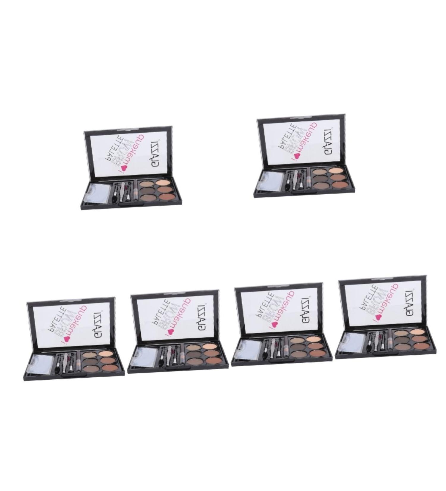 Beavorty 6 Sets Eyebrow Powder Set Eyebrow Makeup Cosmetic Makeup Eyebrow Powder Brush Eyebrow Pencil - Buy Online on GoSupps.com