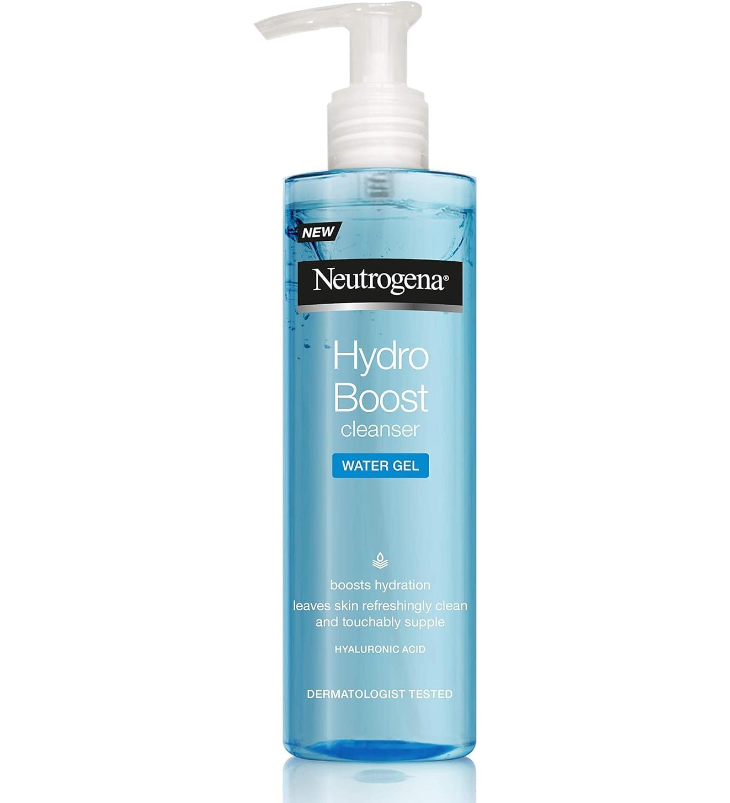 Neutrogena Hydro Boost Water Gel Cleanser 200ml - Hydrating Face Wash - Buy Online on GoSupps.com
