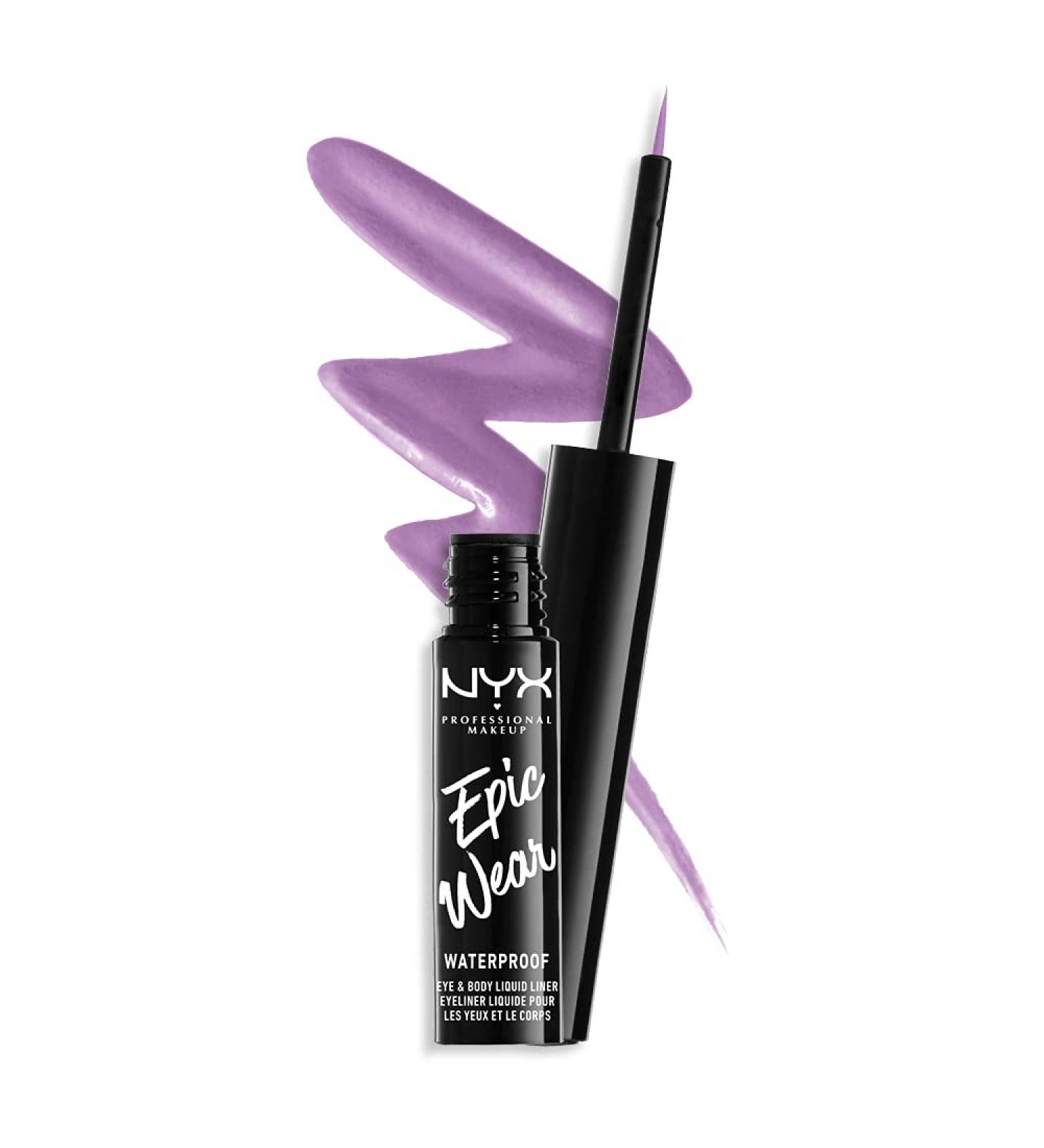NYX Epic Wear Liquid Liner - Lilac Matte | Long-Lasting Waterproof Eyeliner - Buy Online on GoSupps.com
